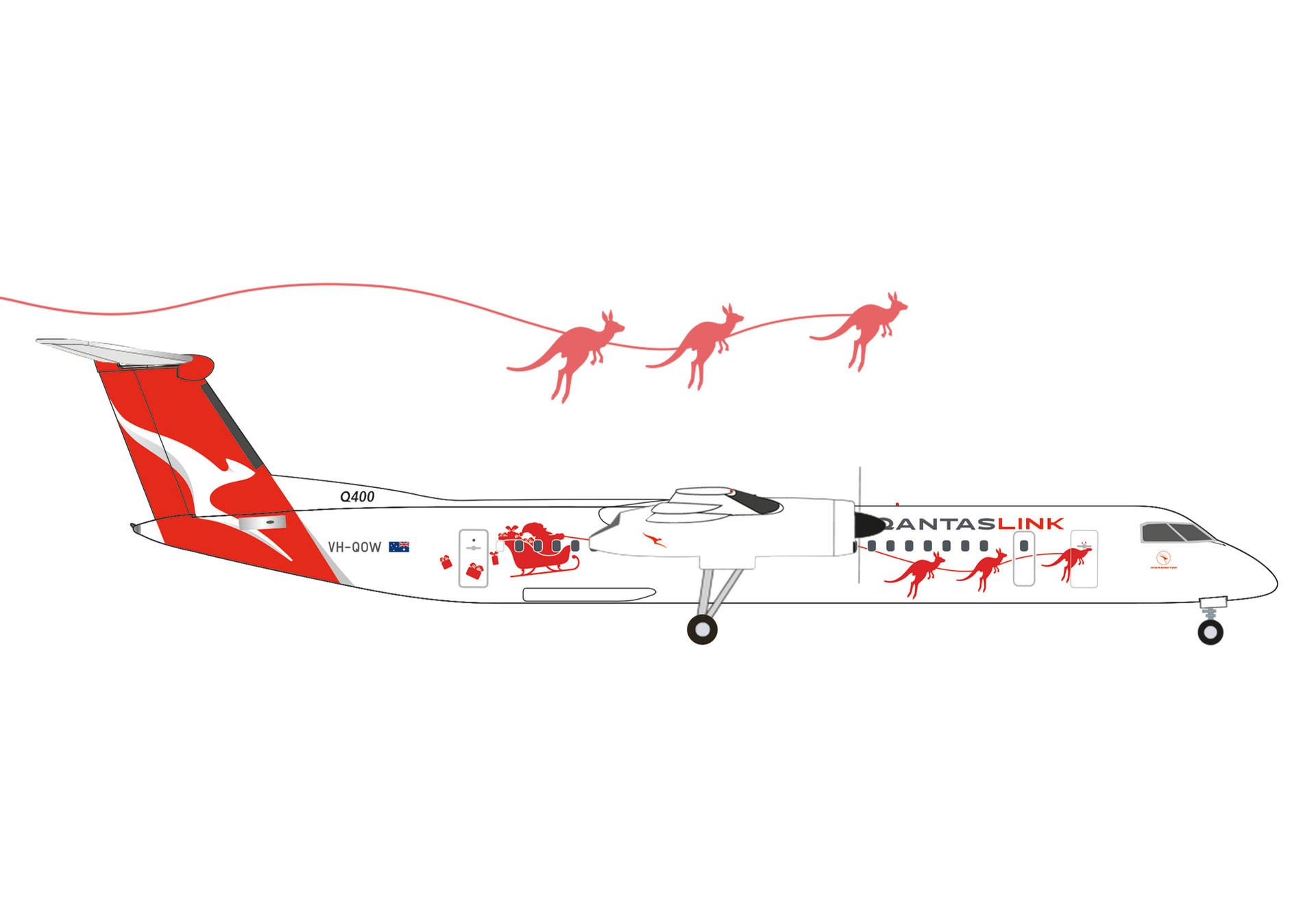 QantasLink Bombardier Q400 "Dasher-8"