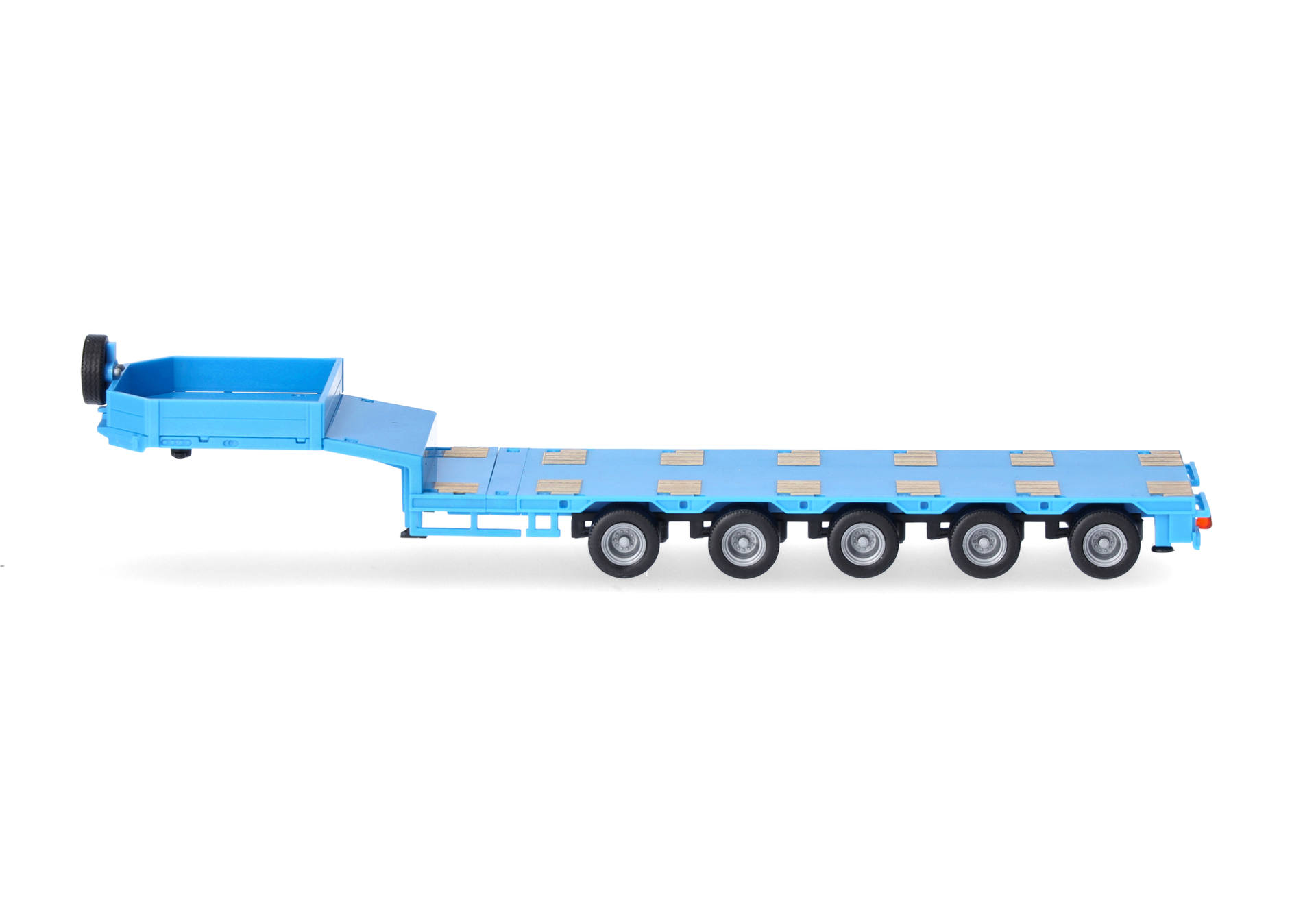 Goldhofer semitrailer 5axles, sky blue