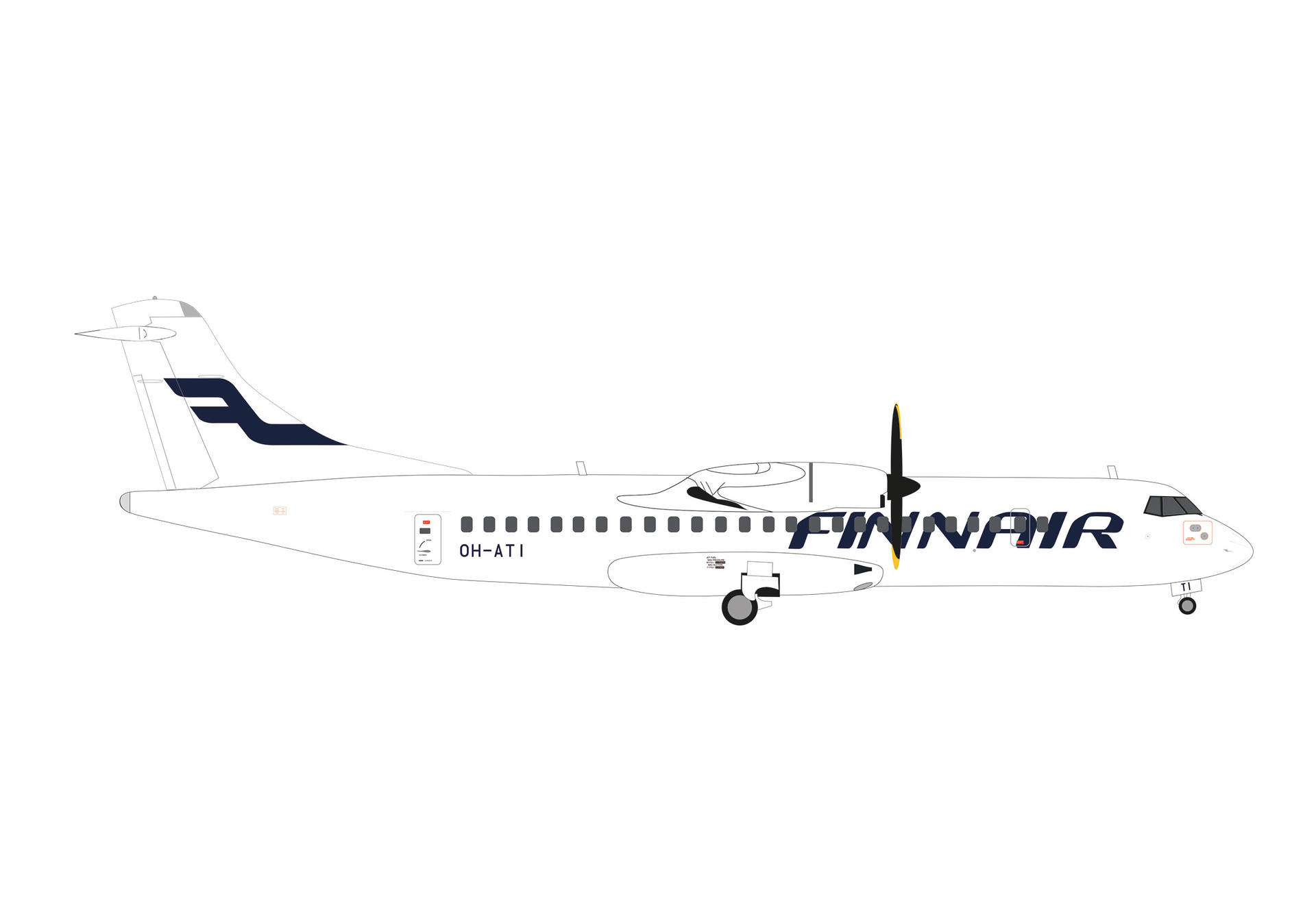 Finnair ATR-72-500 – OH-ATI