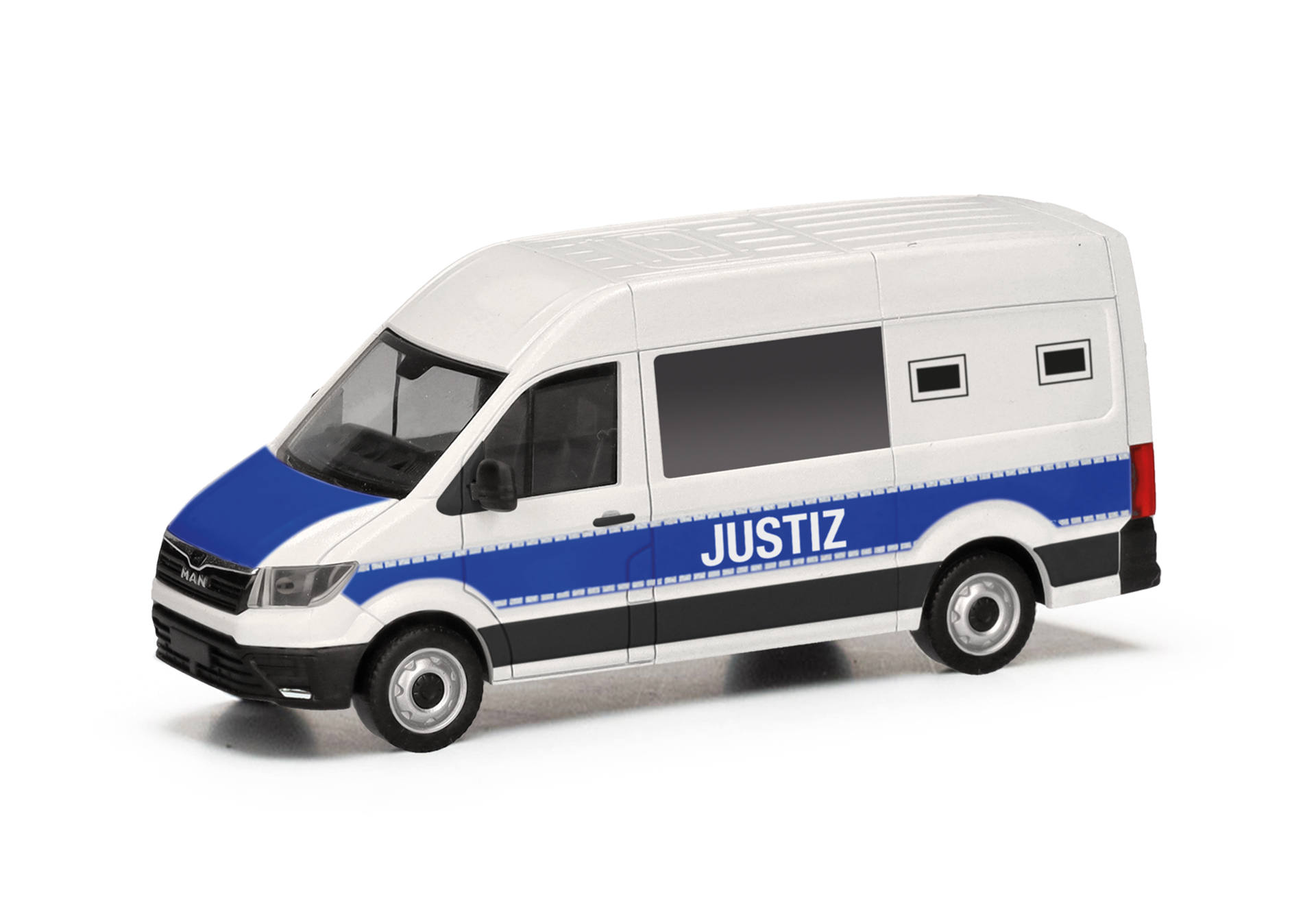 MAN TGE box high-roof prisoner transporter "Justiz" (Justice System)