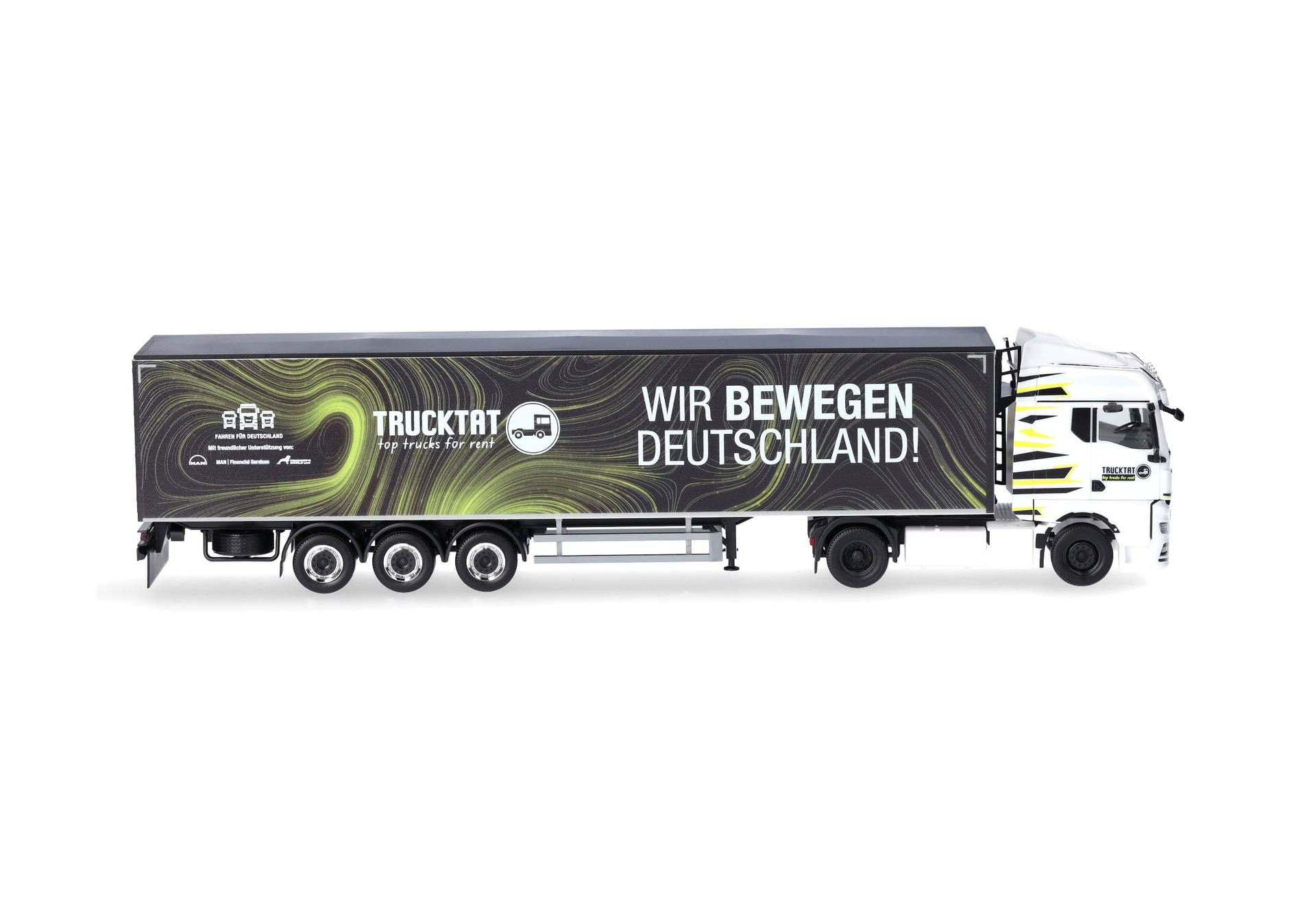 MAN TGX GM Schubboden-Sattelzug "Trucktat / Wir bewegen Deutschland" (Hessen / Lichtenfels)
