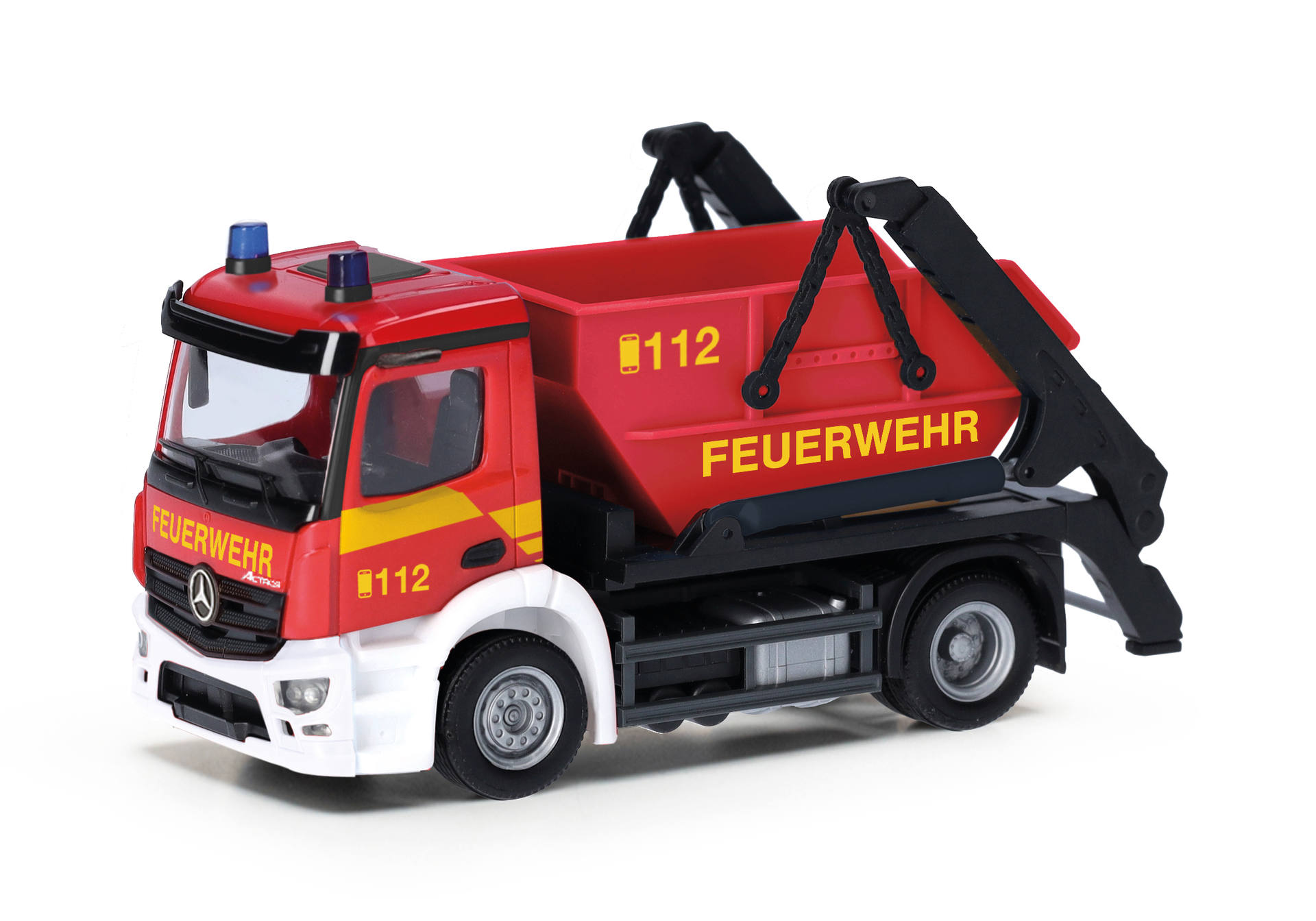 Mercedes-Benz Actros S skip loader AK12 "fire brigade"