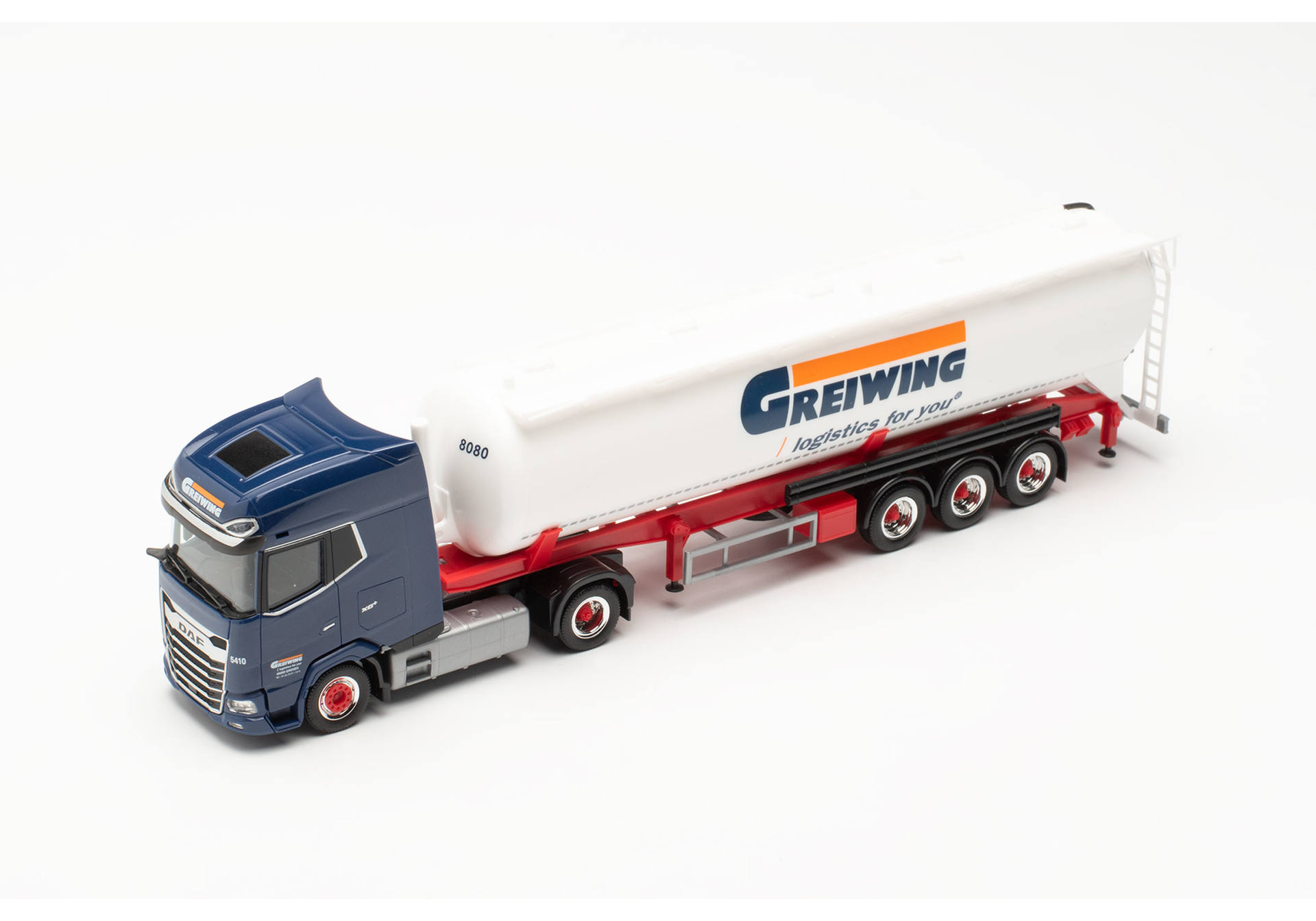 DAF XG Plus HD silo semitrailer truck Feldbinder 60m³ Non Food „Greiwing” 