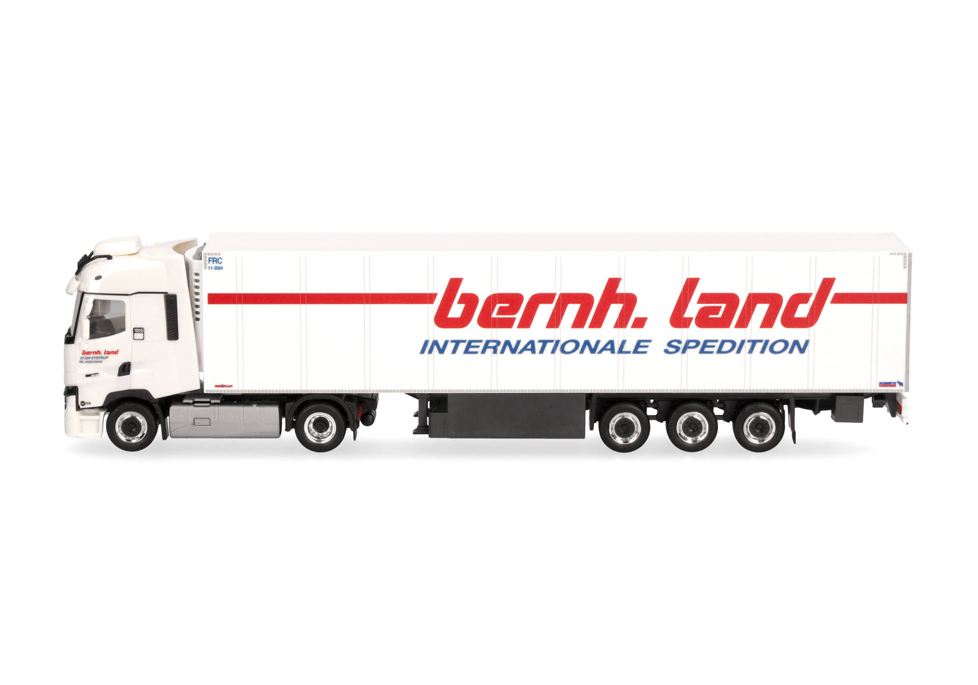 Renault T facelift Kühlkoffer-Sattelzug "Bernhard Land" (Niedersachsen/Eystrup)