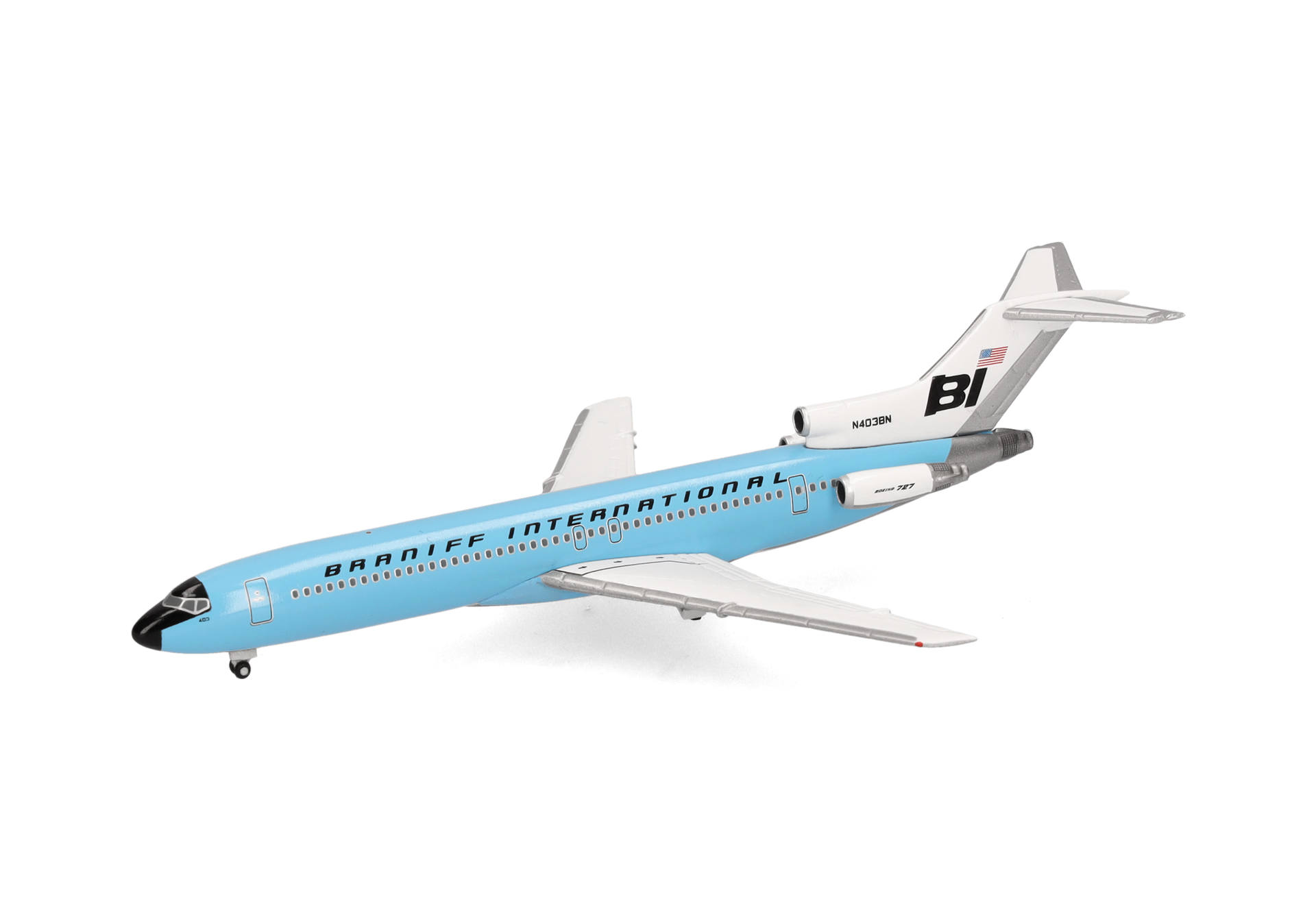 Braniff International Boeing 727-200 - Solid New Dark Blue - N403BN