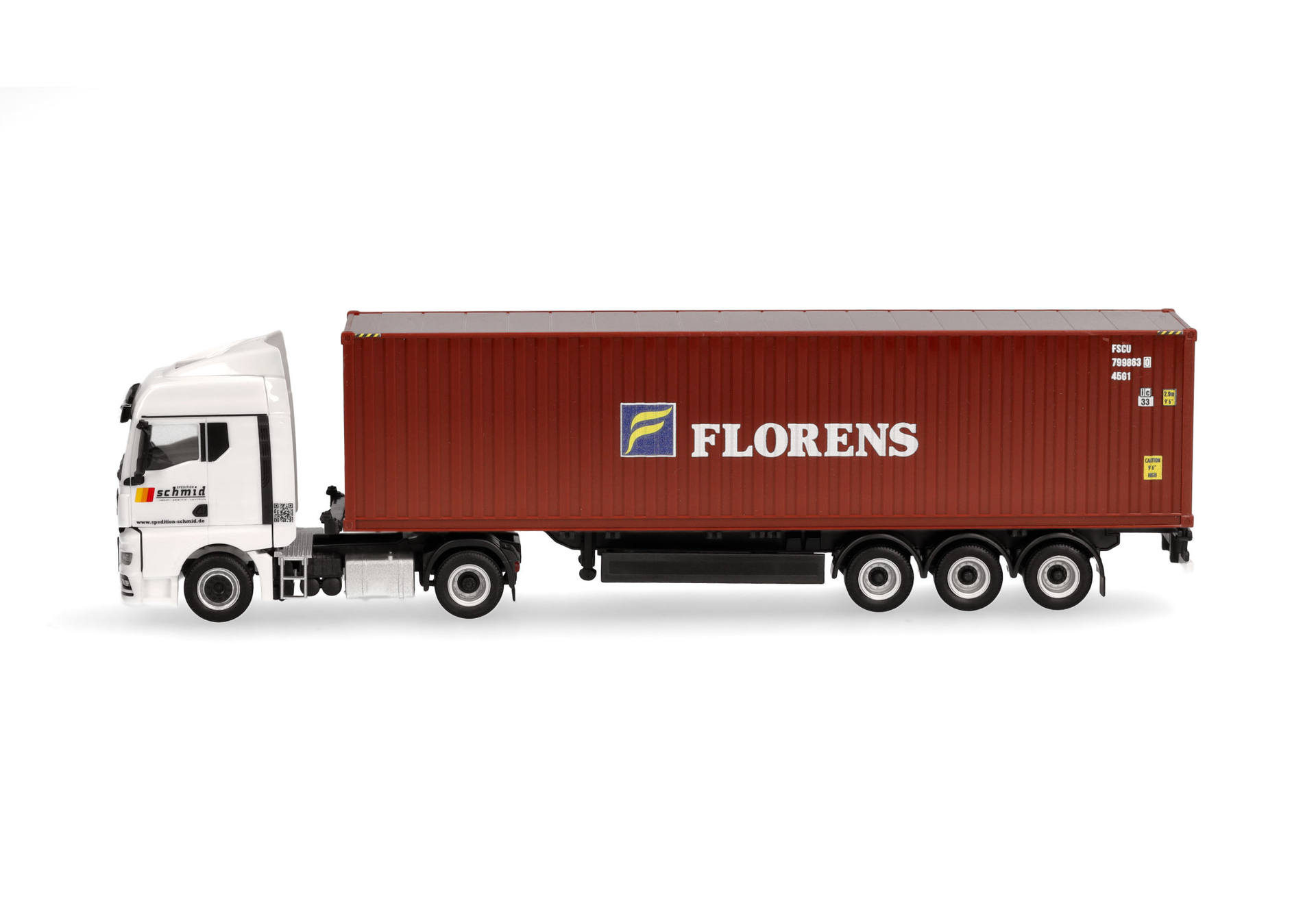 MAN TGX GM Container-Sattelzug "Schmid/Florens"