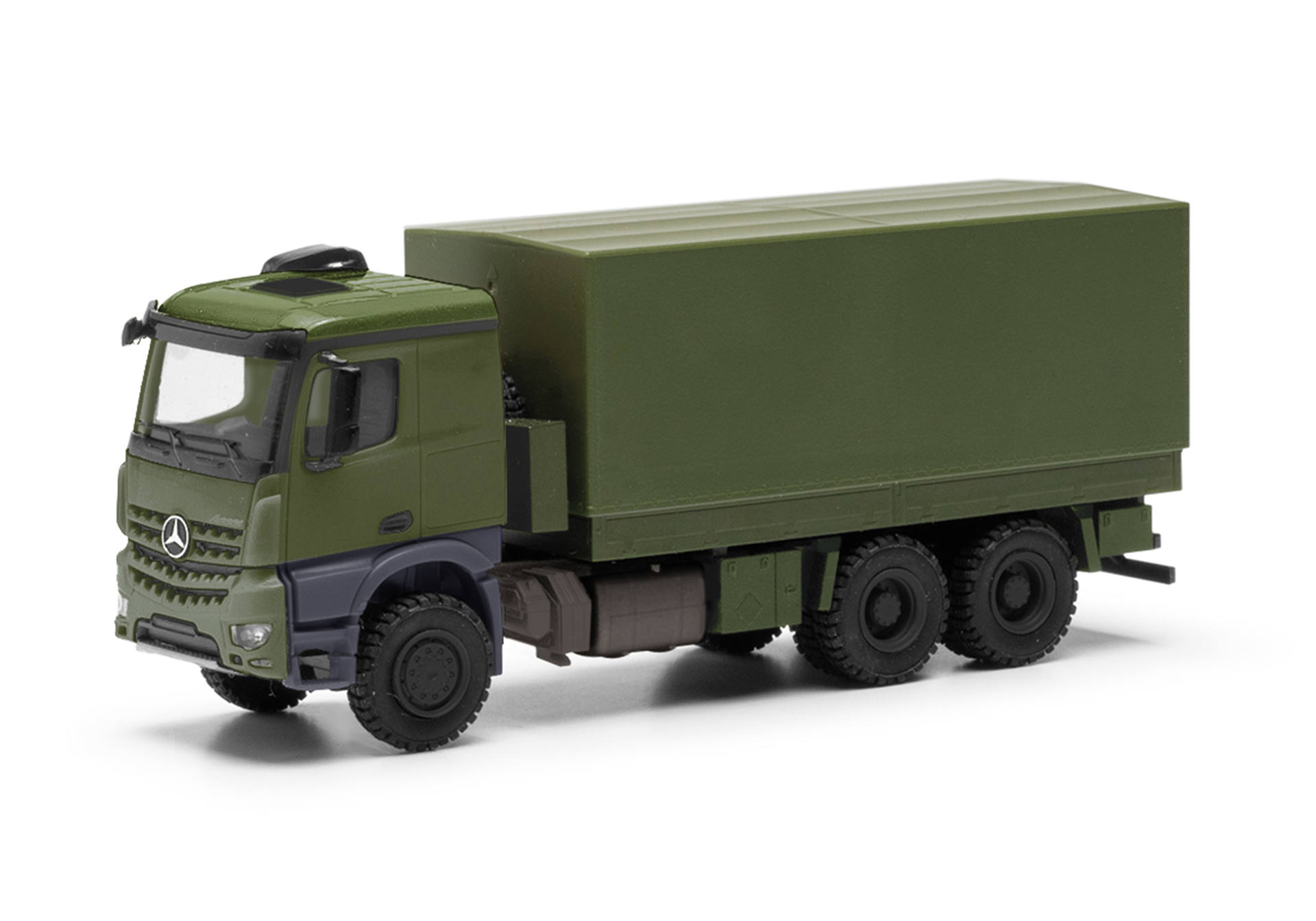 Mercedes-Benz Arocs 6x6 flatbed truck, undecorated