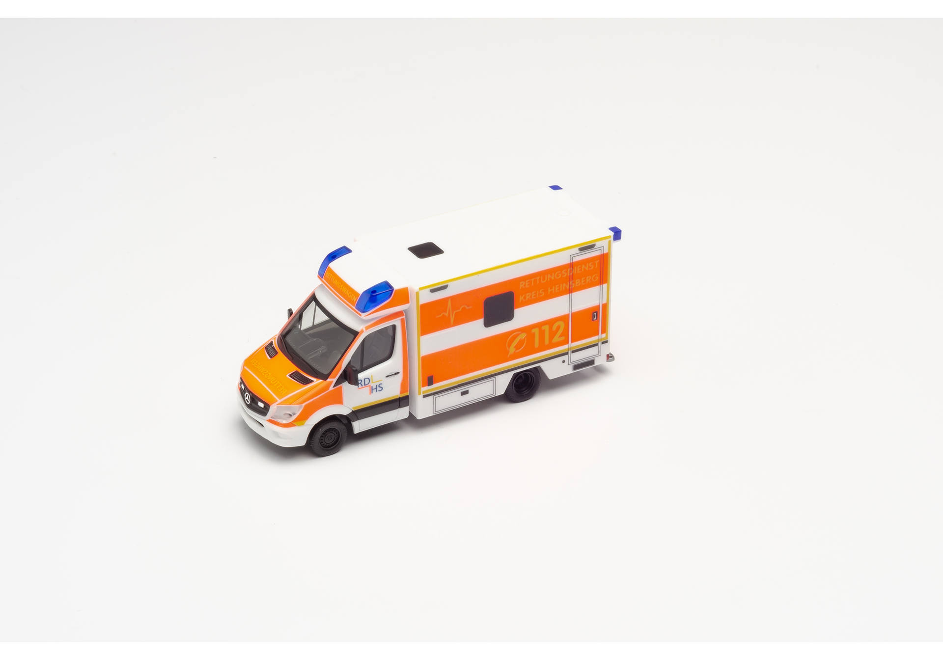 Herpa Mercedes-Benz Sprinter `13 Fahrtec ambulance „Rescue service ...