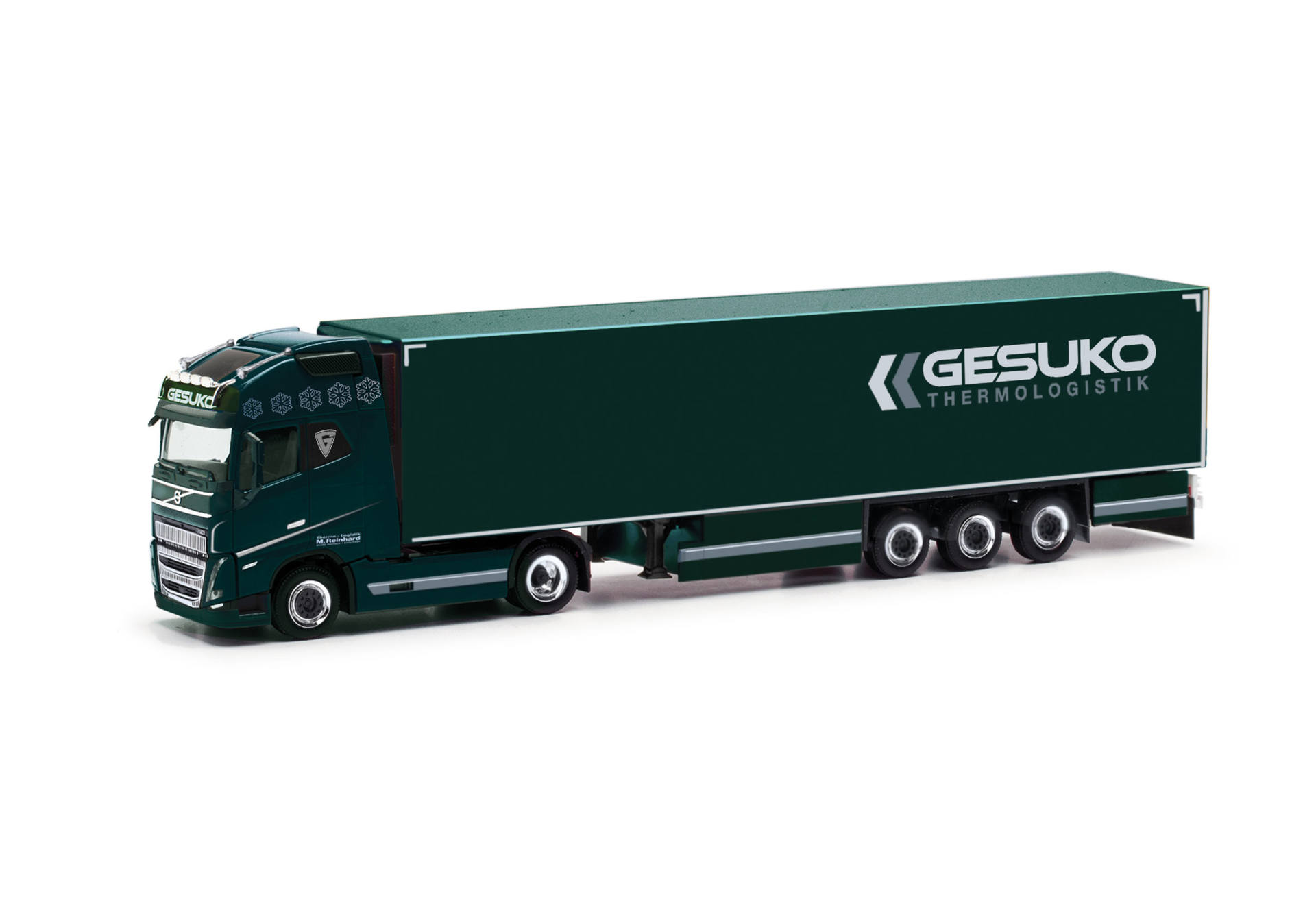 Volvo FH 16 GL XL 2020 refrigerated box semitrailer truck "GESUKO"