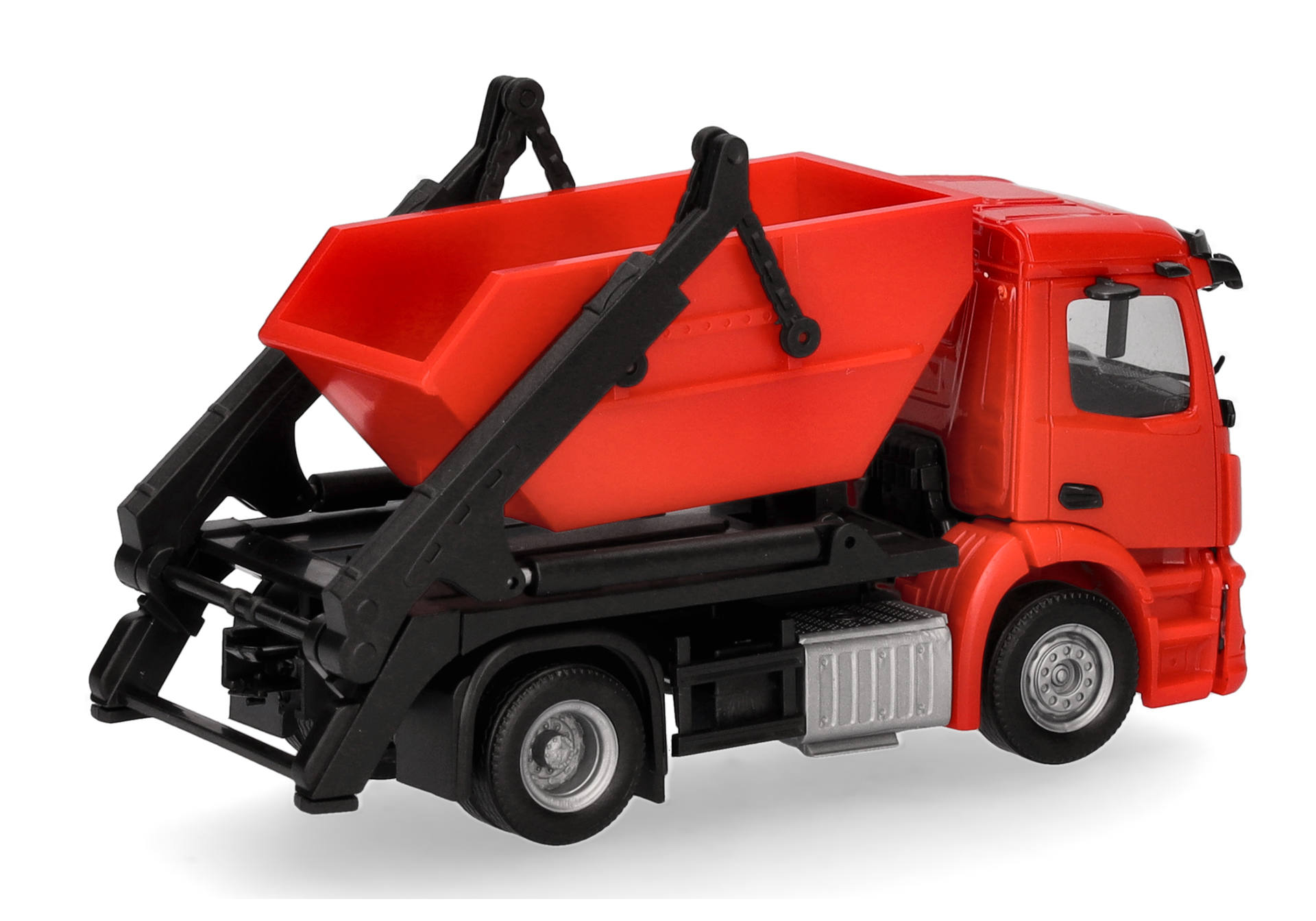 Herpa MiniKit: Mercedes-Benz Actros S skip loader AK12, red