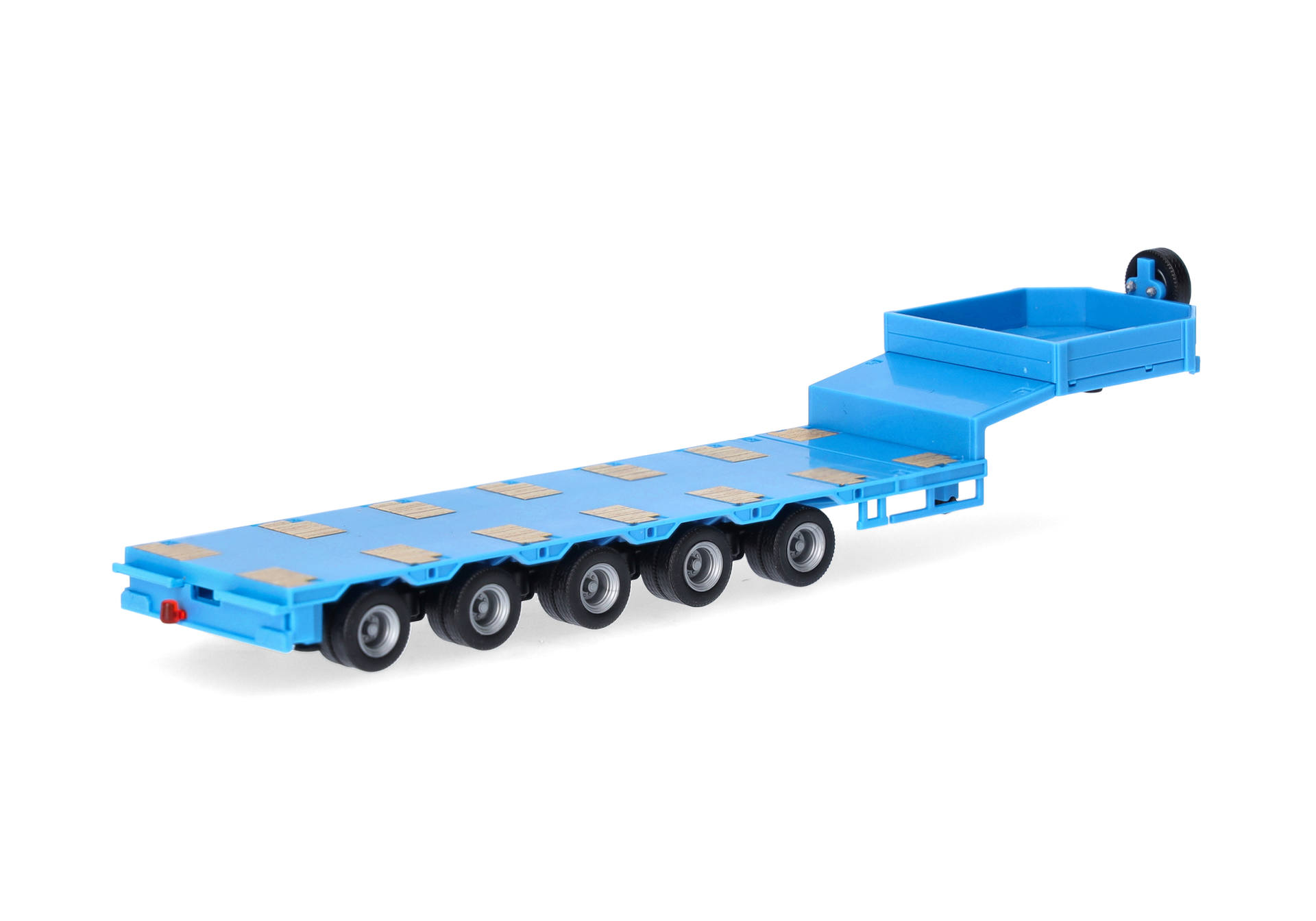 Goldhofer semitrailer 5axles, sky blue