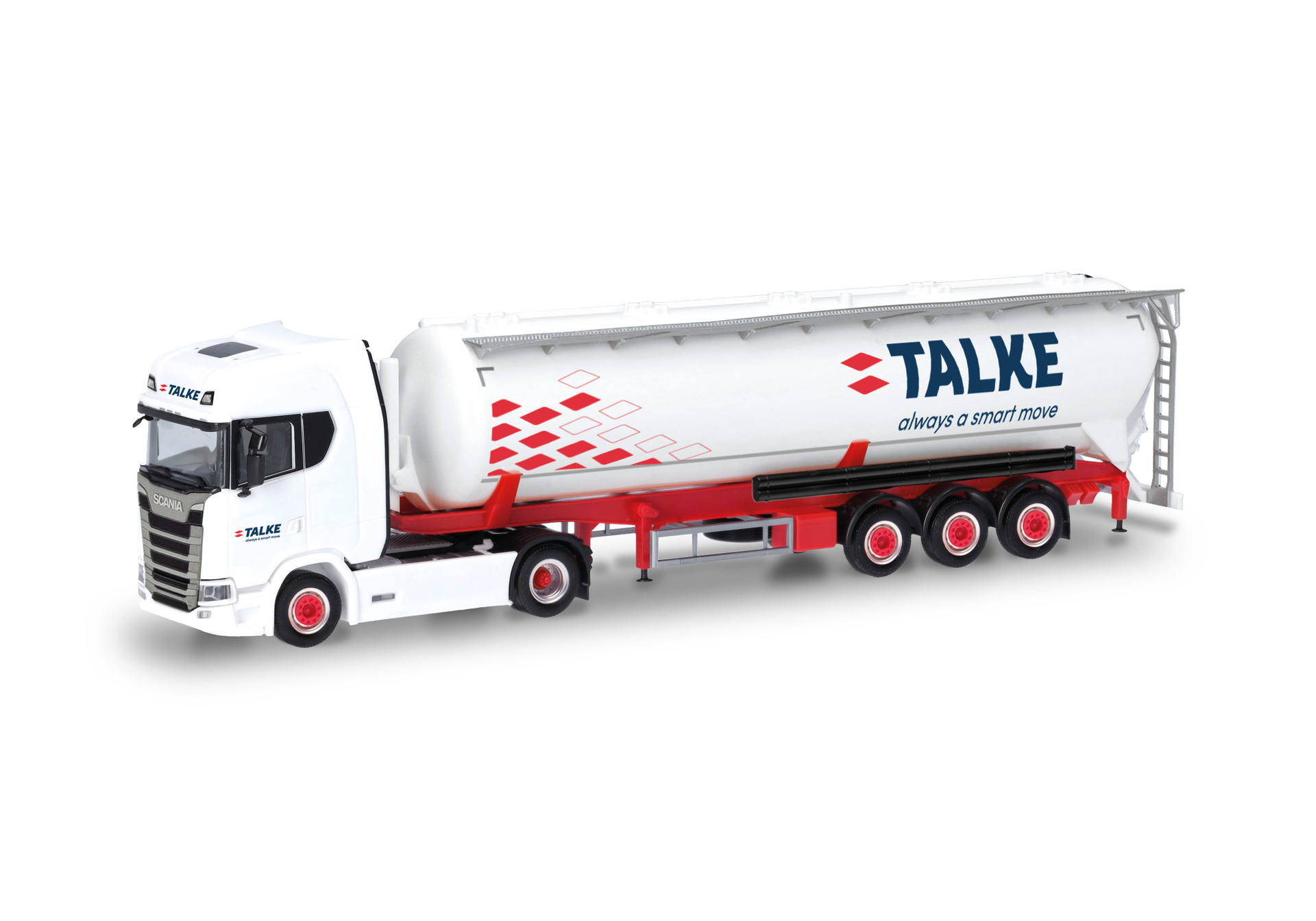 Scania CS 20 HD bulk semitrailer truck "Talke"