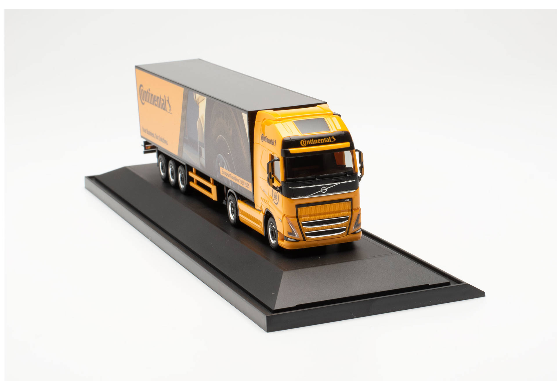 Volvo FH 2020 Gl XL box body semitrailer truck "Continental"