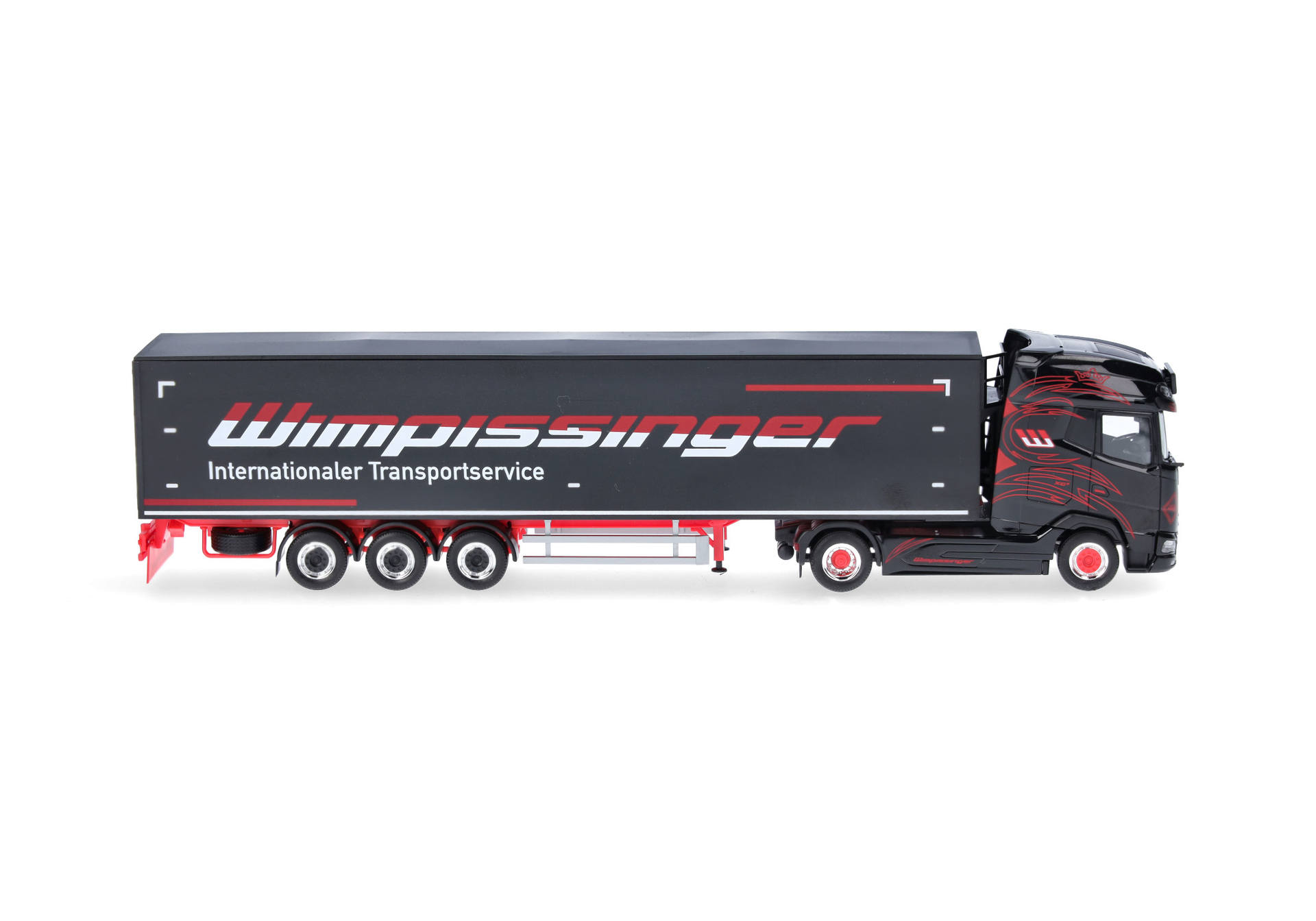 DAF XG+ wolking floor semitrailer truck "Wimpissinger" (Austria/Thiersee)