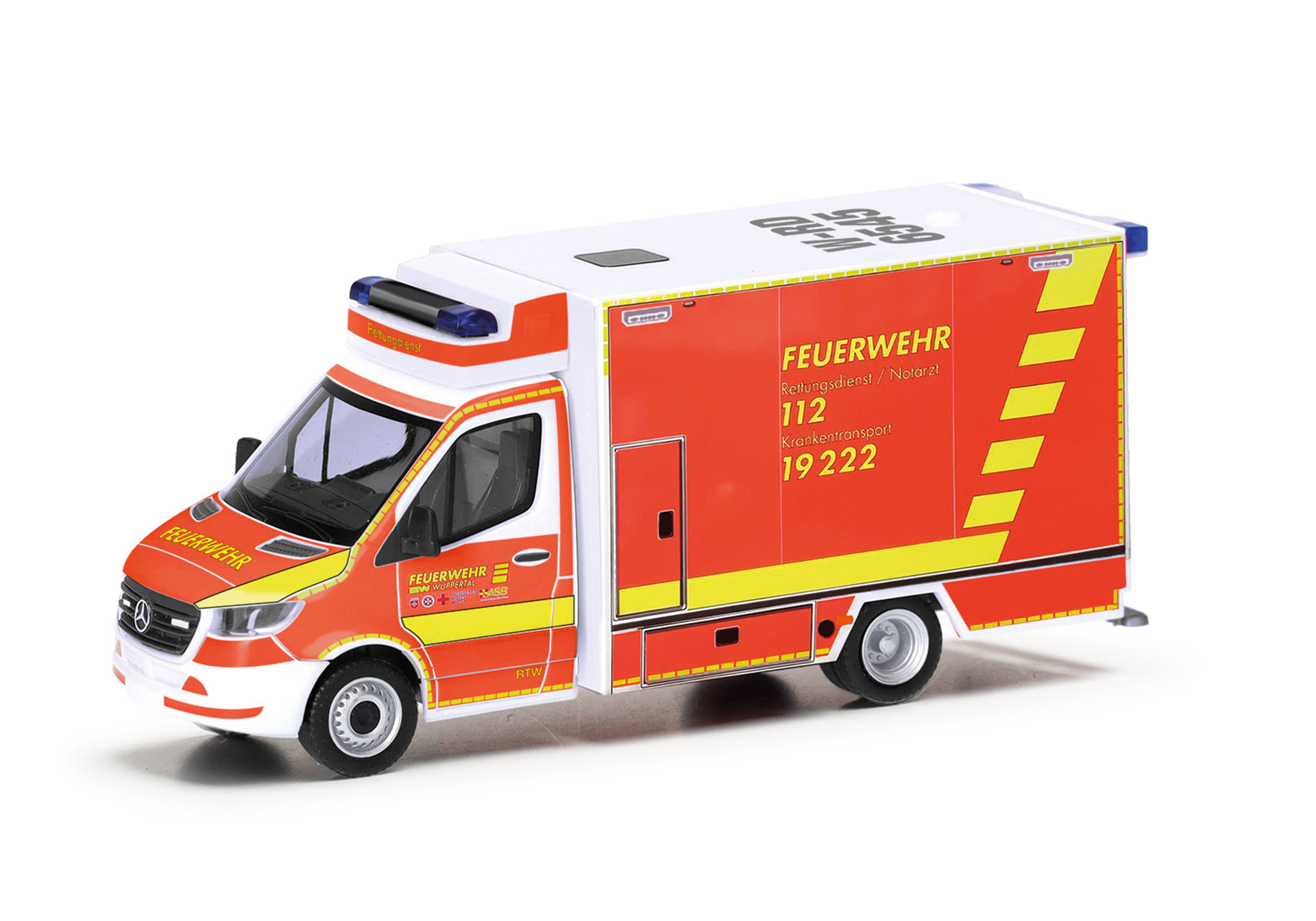 Mercedes-Benz Sprinter '18 rescue vehicle "fire brigade Wuppertal" (North Rhine-Westphalia/Wuppertal)