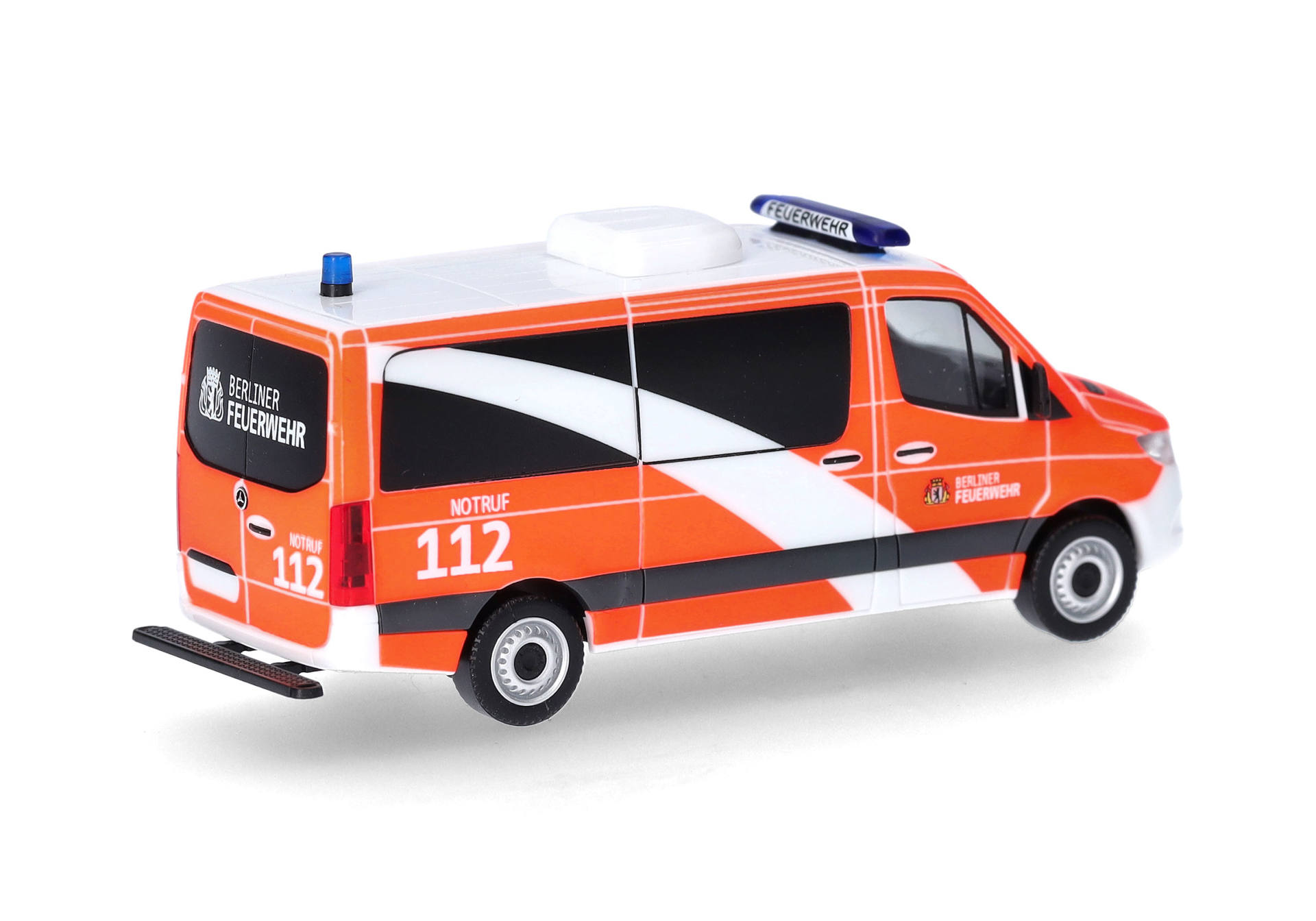 Mercedes-Benz Sprinter '18 bus flat roof "Fire Brigade Berlin / Berliner Feuerwehr"