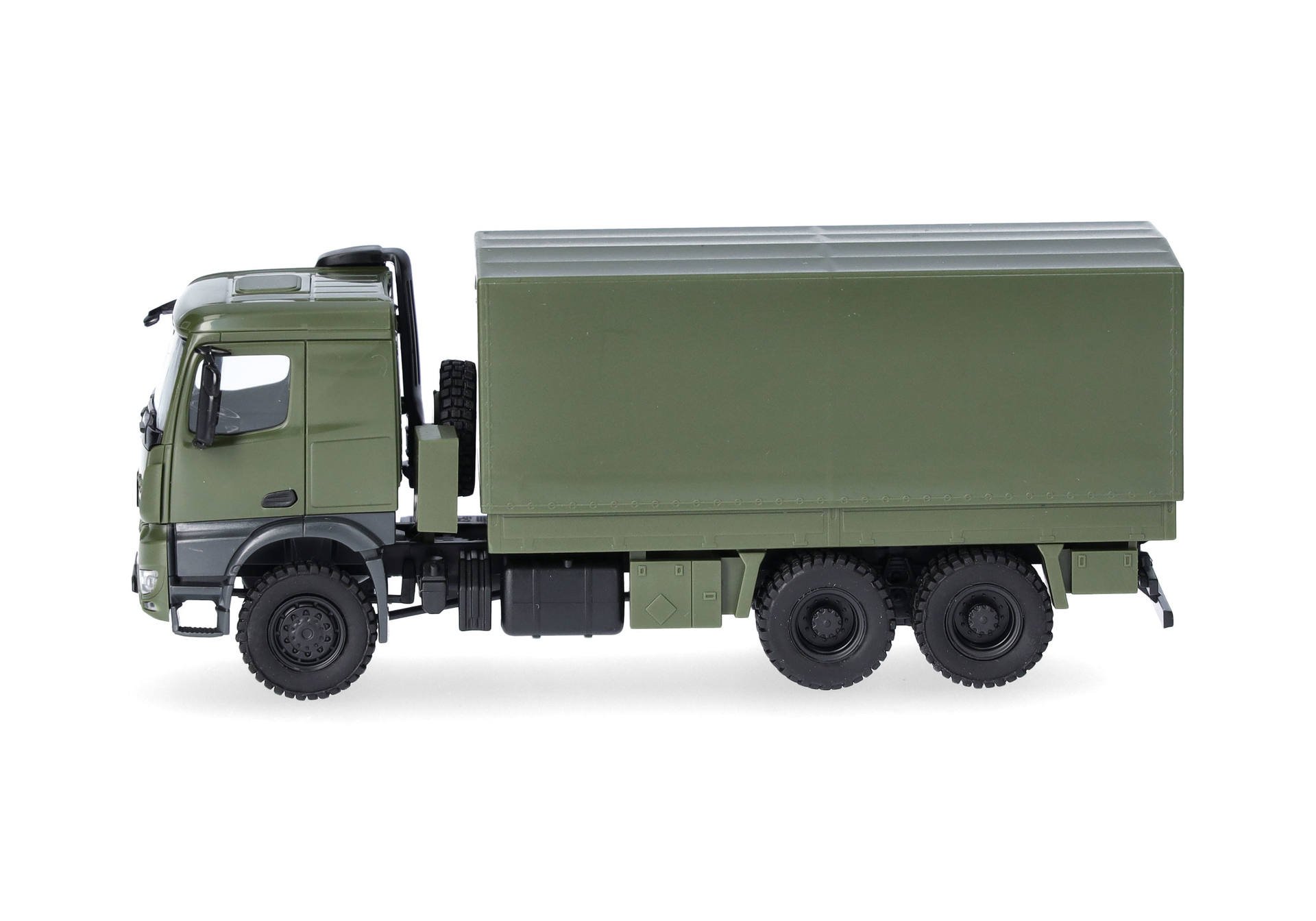 Mercedes-Benz Arocs 6x6 flatbed truck, undecorated