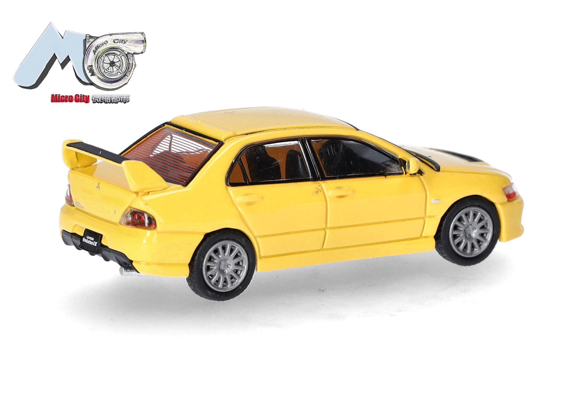 MicroCity: Mitsubishi Lancer Evolution 9 (2005-2007), gelb