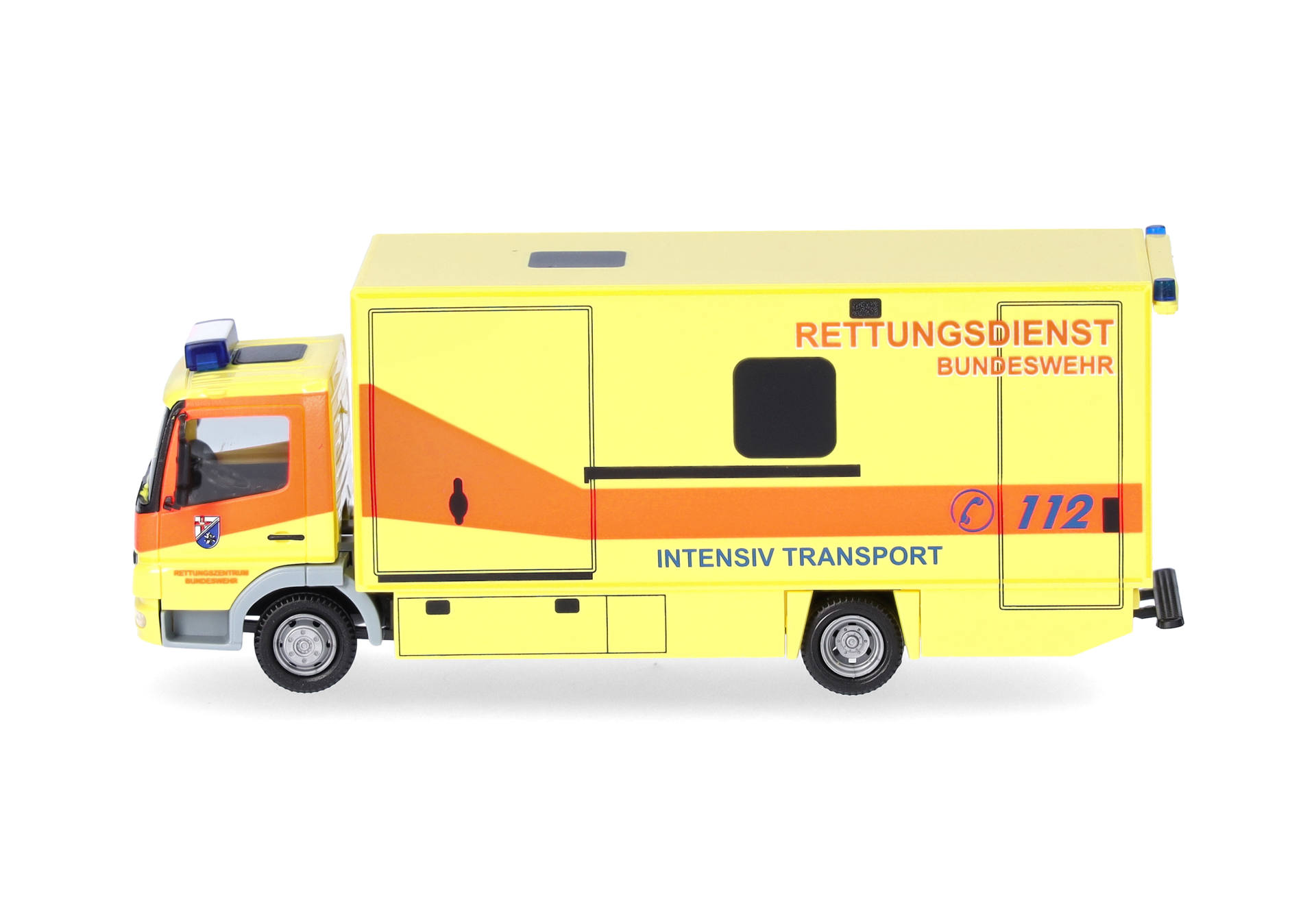 Mercedes-Benz Atego 2008 box truck "Bundeswehrkrankenhaus" (German military hospital)