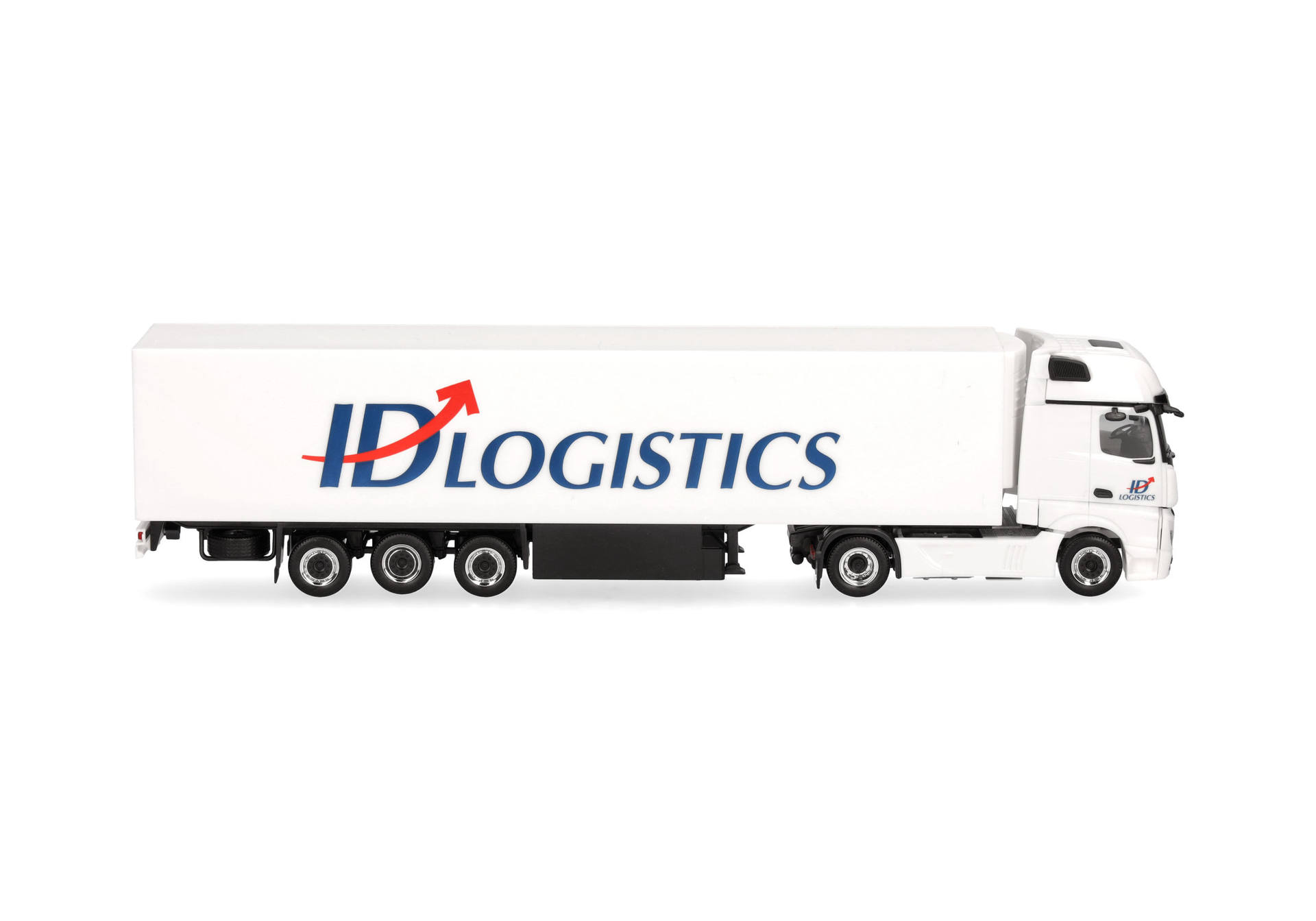 Mercedes-Benz Actros L Gigaspace refrigerated box semitrailer truck "ID Logistics"