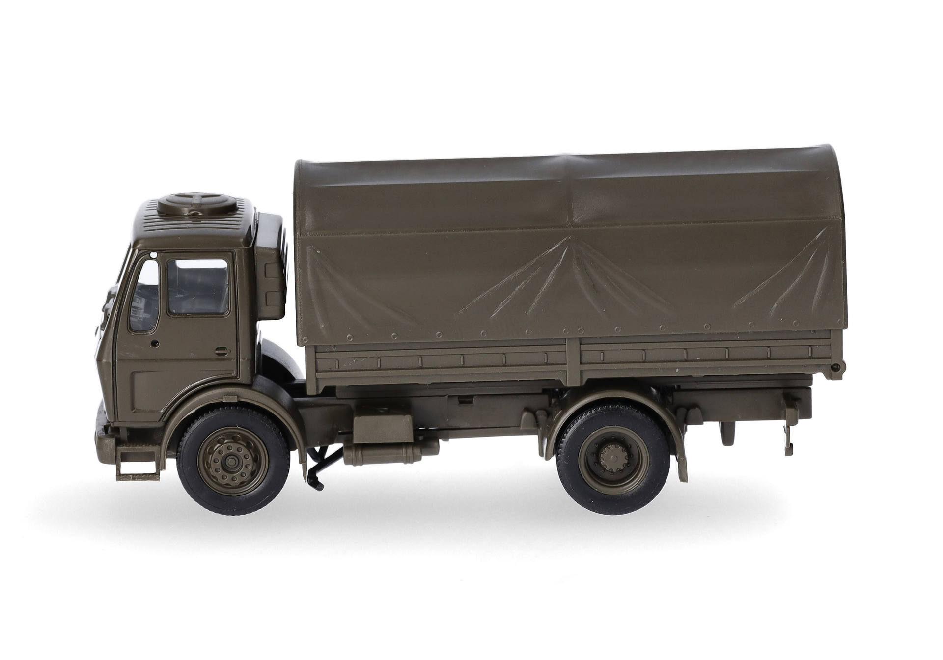 Mercedes-Benz NG planked-bed truck 5to with round tarpaulin 2axles "Bundeswehr" (German Forces)