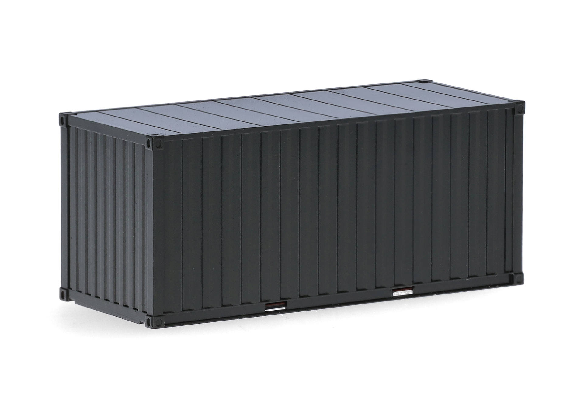 2x 20ft Container "Bundeswehr", Bronzegrün (unbedruckt)