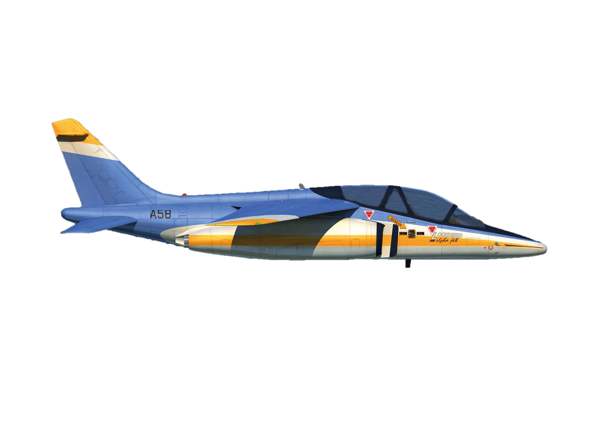 Lockheed Alpha Jet - U.S. Navy VTX-TS Competition – A58
