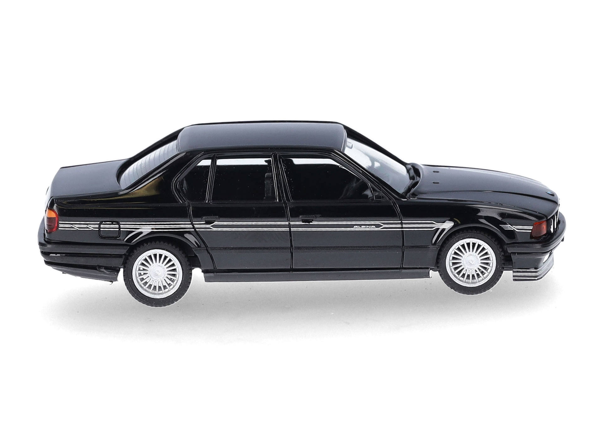 BMW Alpina B11 3,5, schwarz, Dekor silber