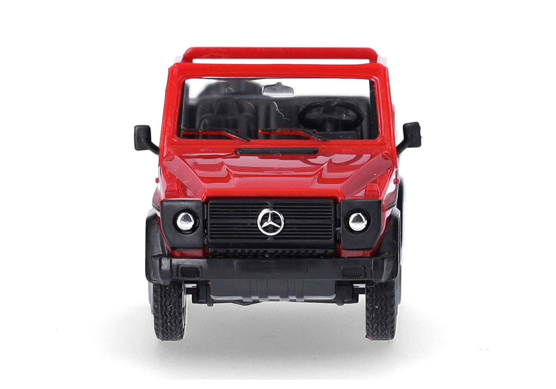 Mercedes-Benz G-model cabriolet, red