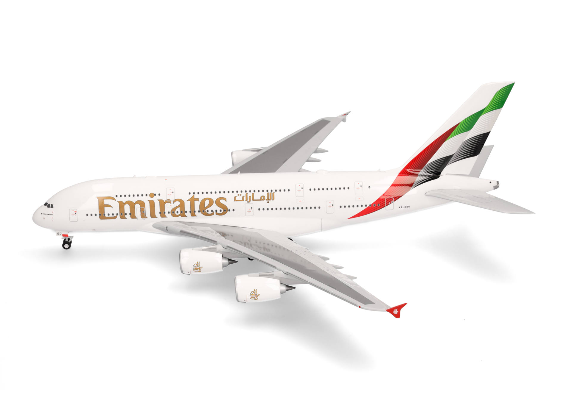 Emirates Airbus A380 - New Colors
