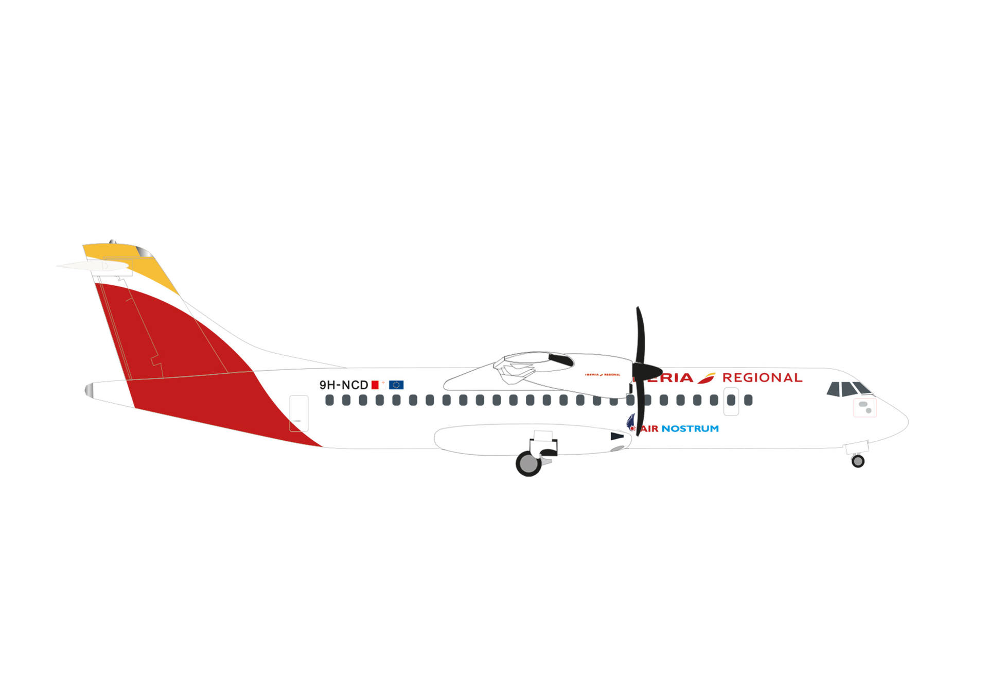 Iberia Regional ATR-72-600 – 9H-NCD