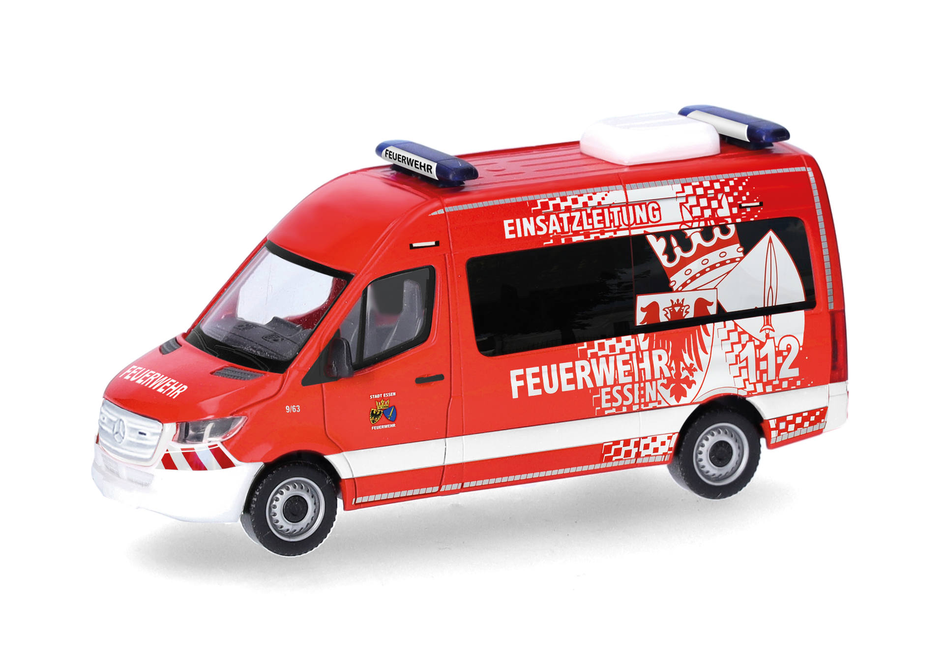 Mercedes-Benz Sprinter 18 bus high roof "fire brigade Essen"