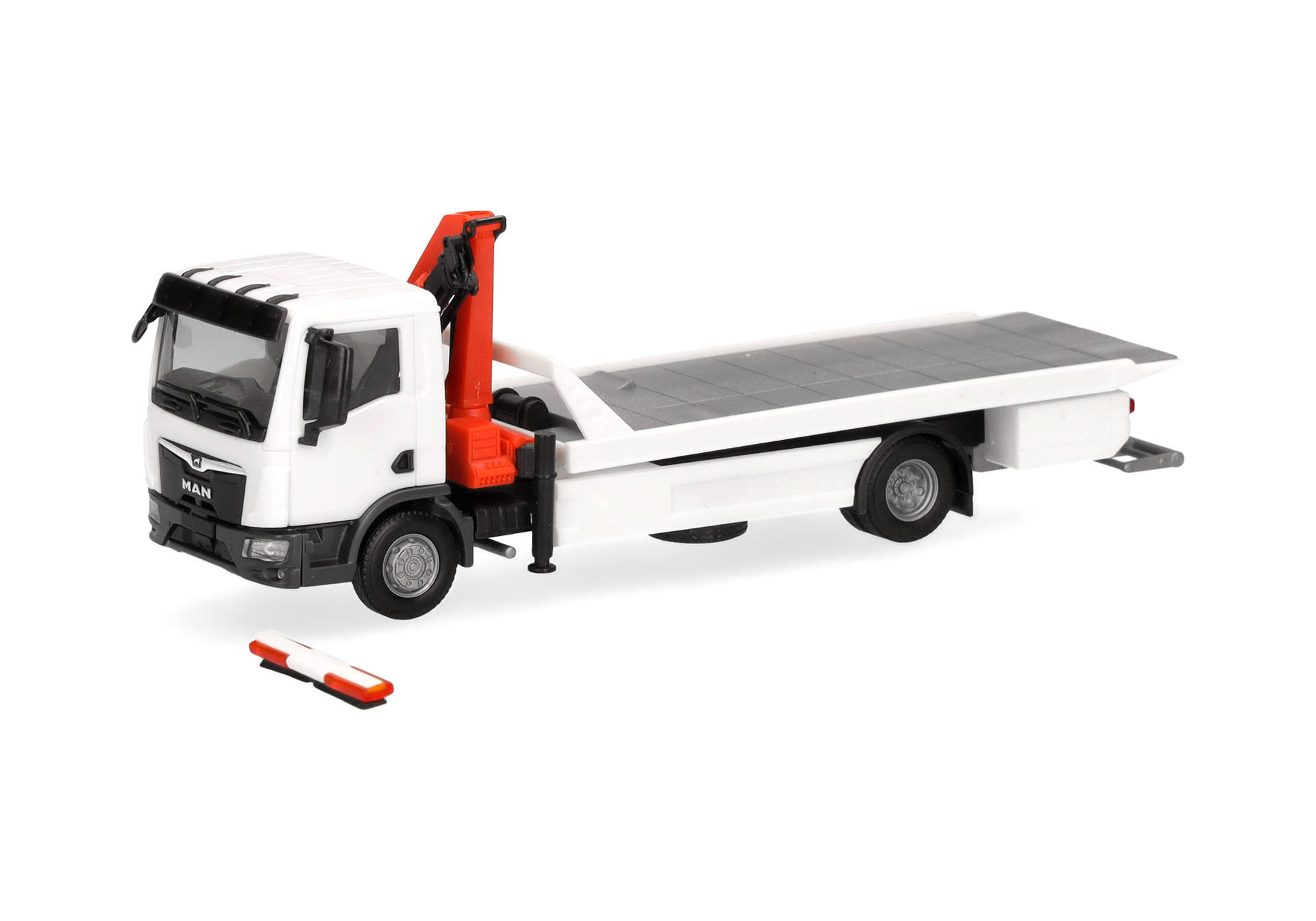 Herpa MiniKit: MAN TGM Plateau tow truck with crane (1 piece)