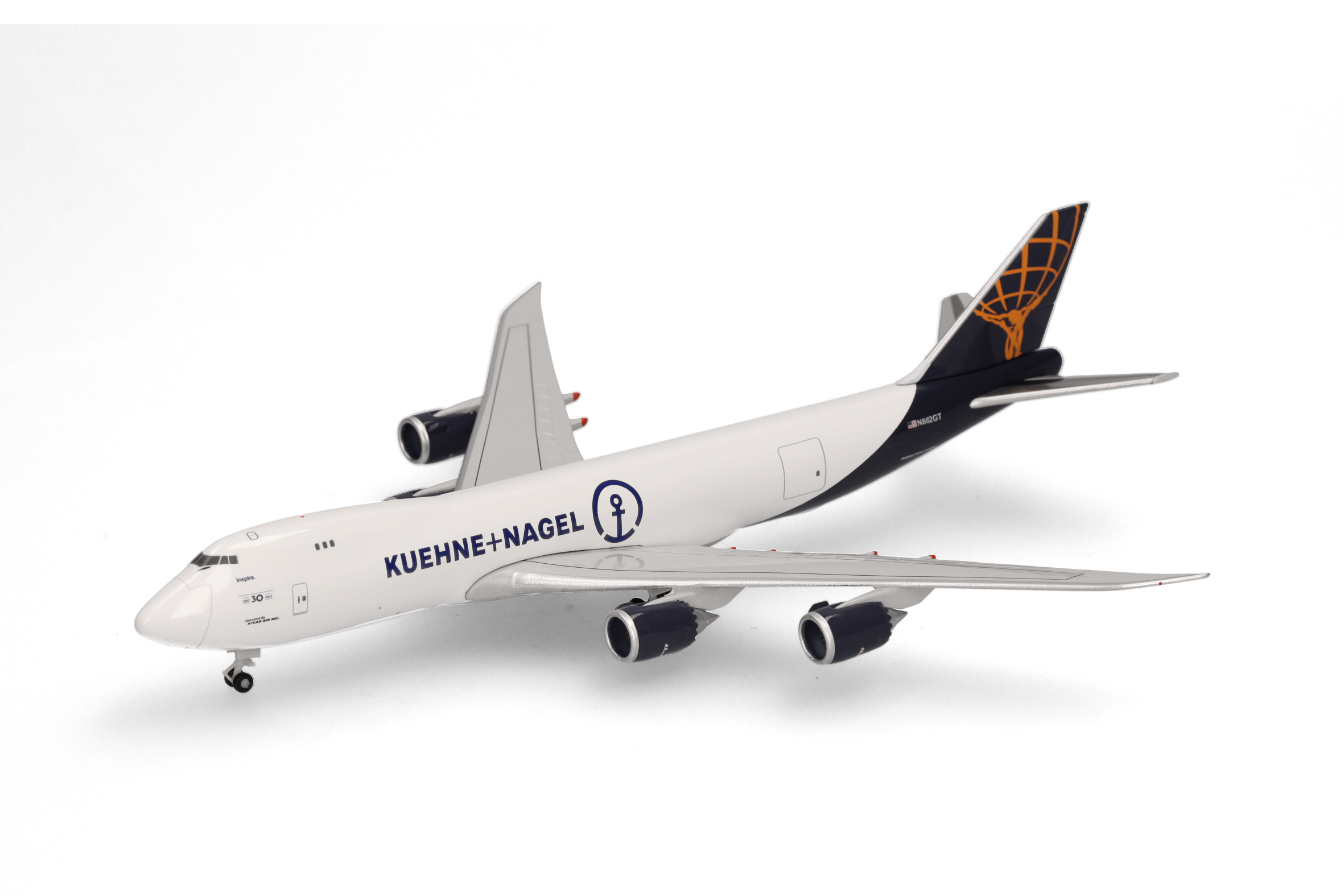 Kuehne+Nagel (Atlas Air) Boeing 747-8F – N862GT “Inspire”