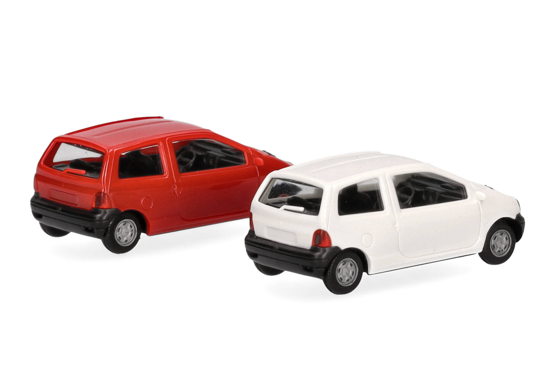 Herpa MiniKit: Renault Twingo, 2er-Set, Vermehlo Vivo/Jaune Vanille