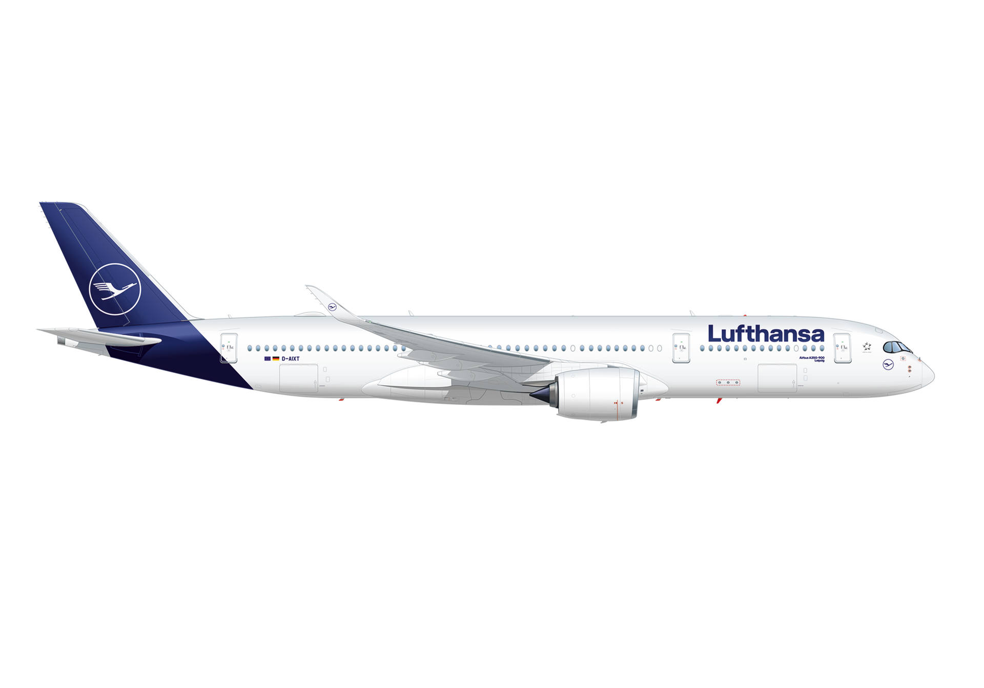 Lufthansa Airbus A350-900 – D-AIXT “Leipzig”