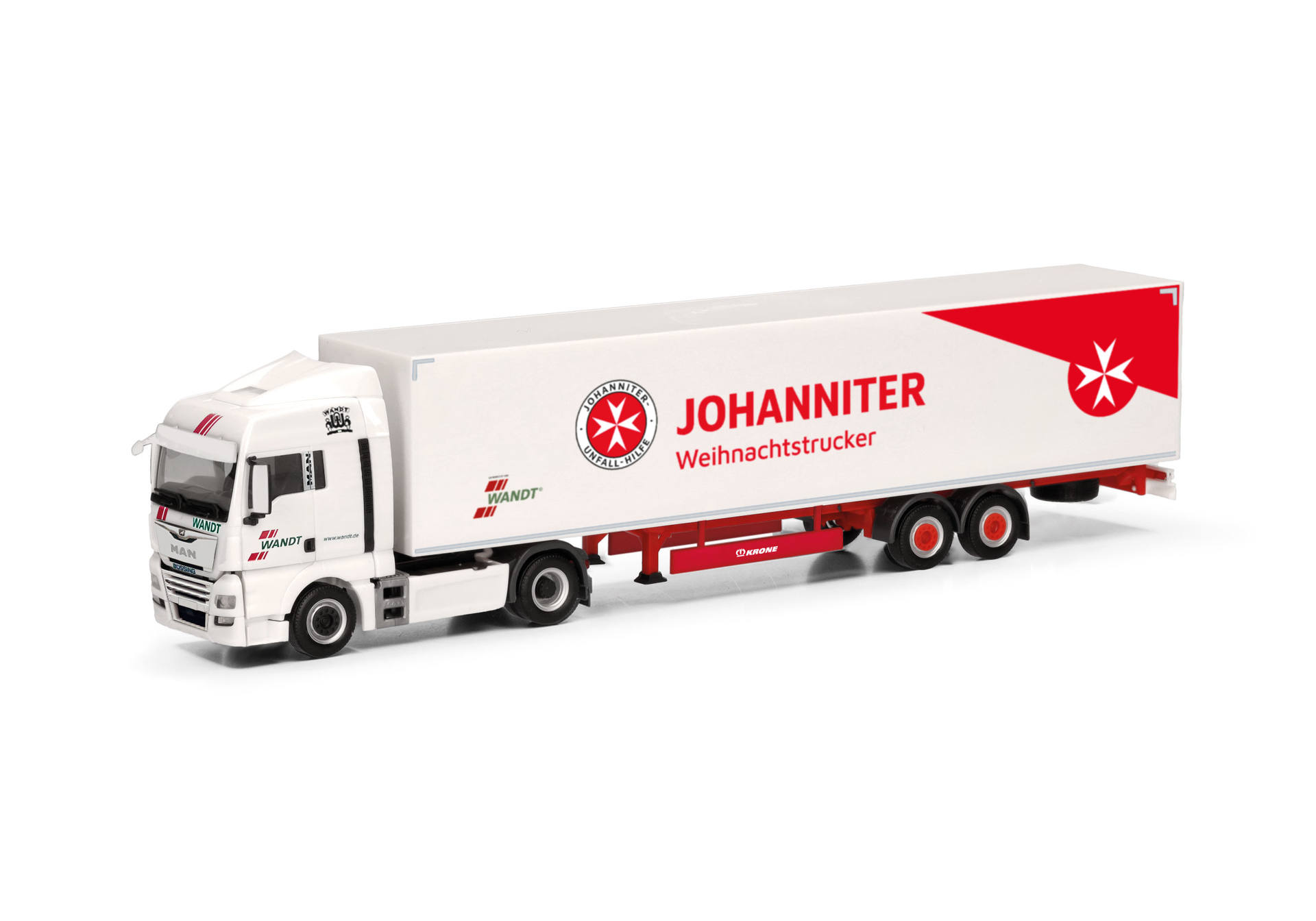 MAN TGX XLX Euro6c Koffer-Sattelzug "Wandt/Johanniter Weihnachtstruck"