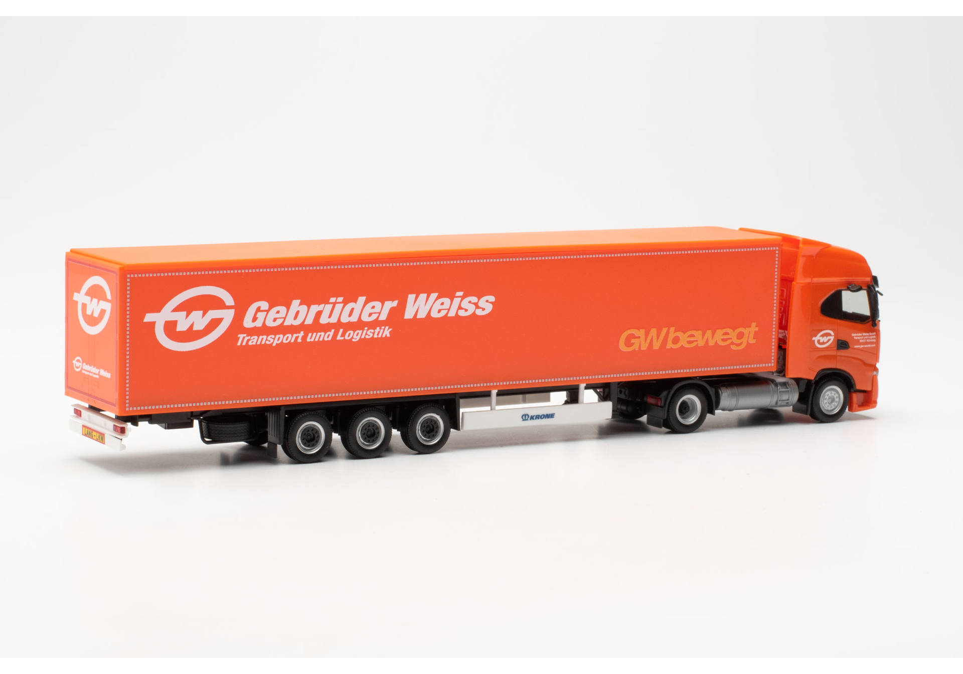 Iveco S-Way LNG Koffer-Sattelzug 15m "Gebrüder Weiss" (Bayern/Nürnberg)