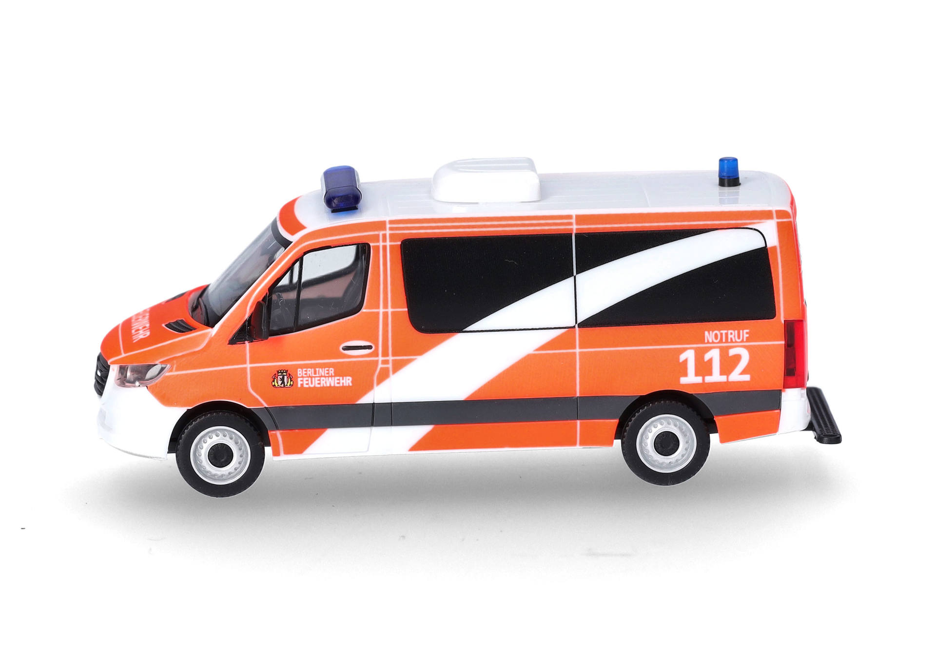 Mercedes-Benz Sprinter '18 bus flat roof "Fire Brigade Berlin / Berliner Feuerwehr"