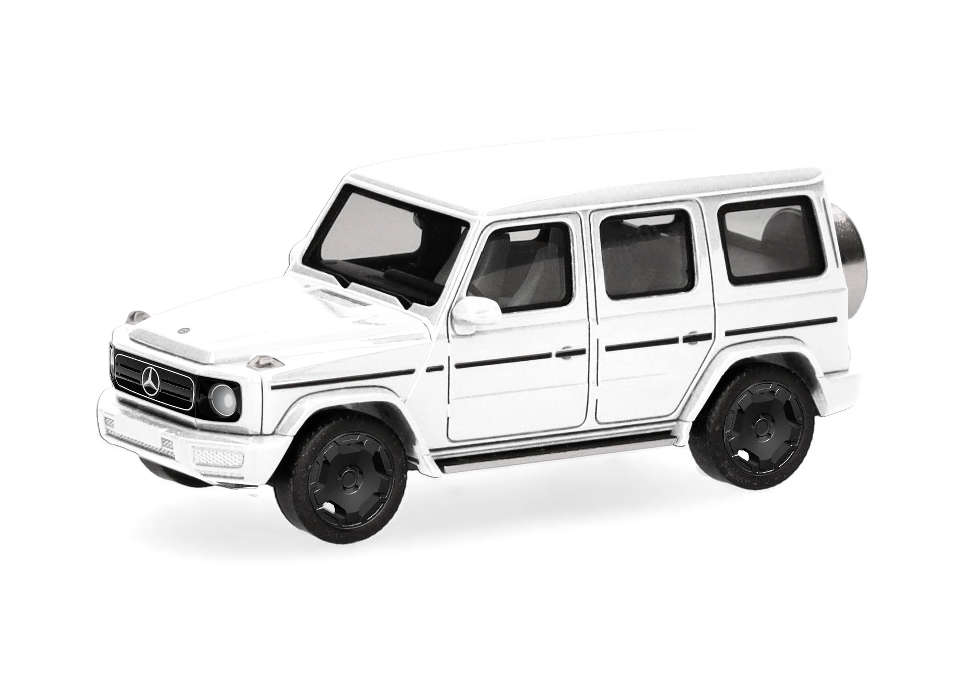 Mercedes-Benz G580 mit EQ-Technologie, weiß