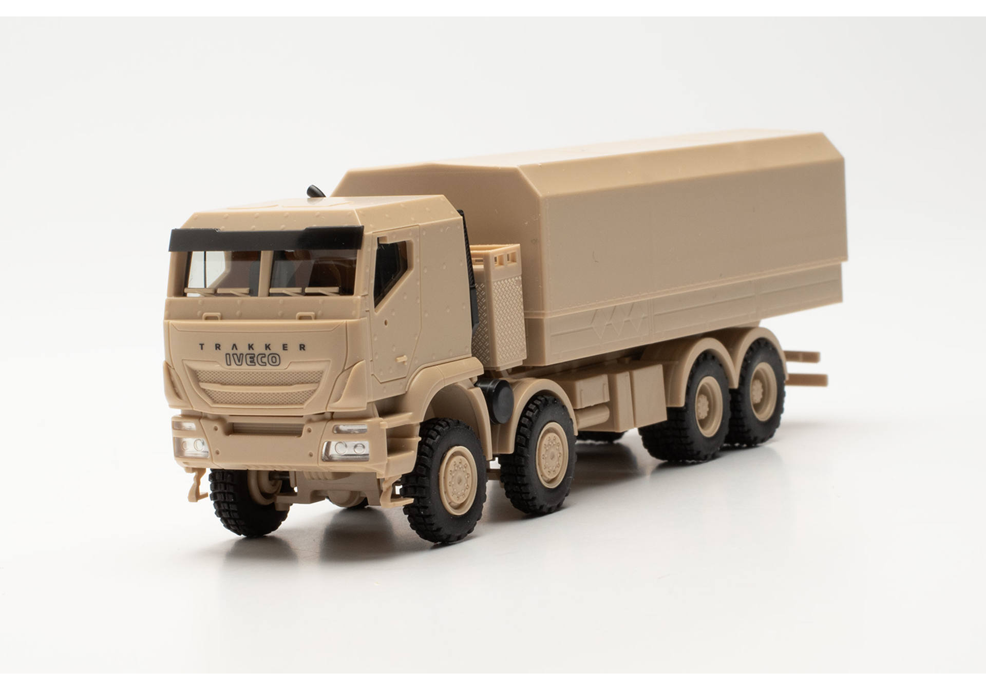 Iveco Trakker 8x8 protected truck platform, sand beige