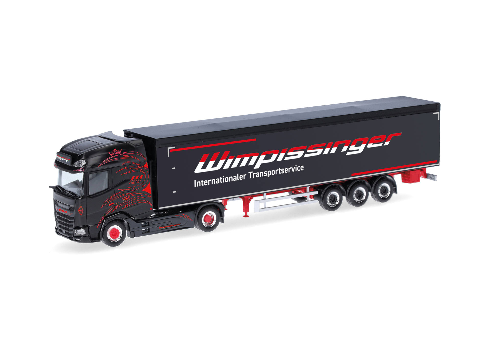 DAF XG+ wolking floor semitrailer truck "Wimpissinger" (Austria/Thiersee)