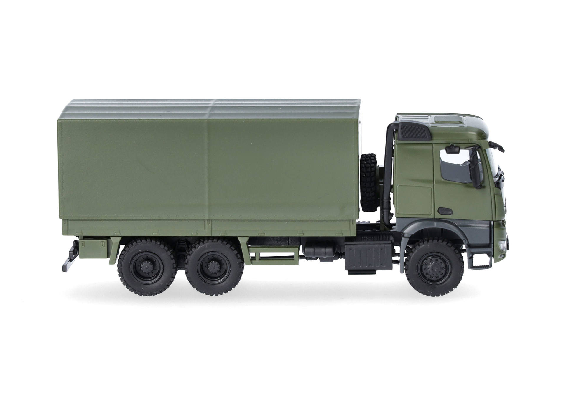 Mercedes-Benz Arocs 6x6 flatbed truck, undecorated