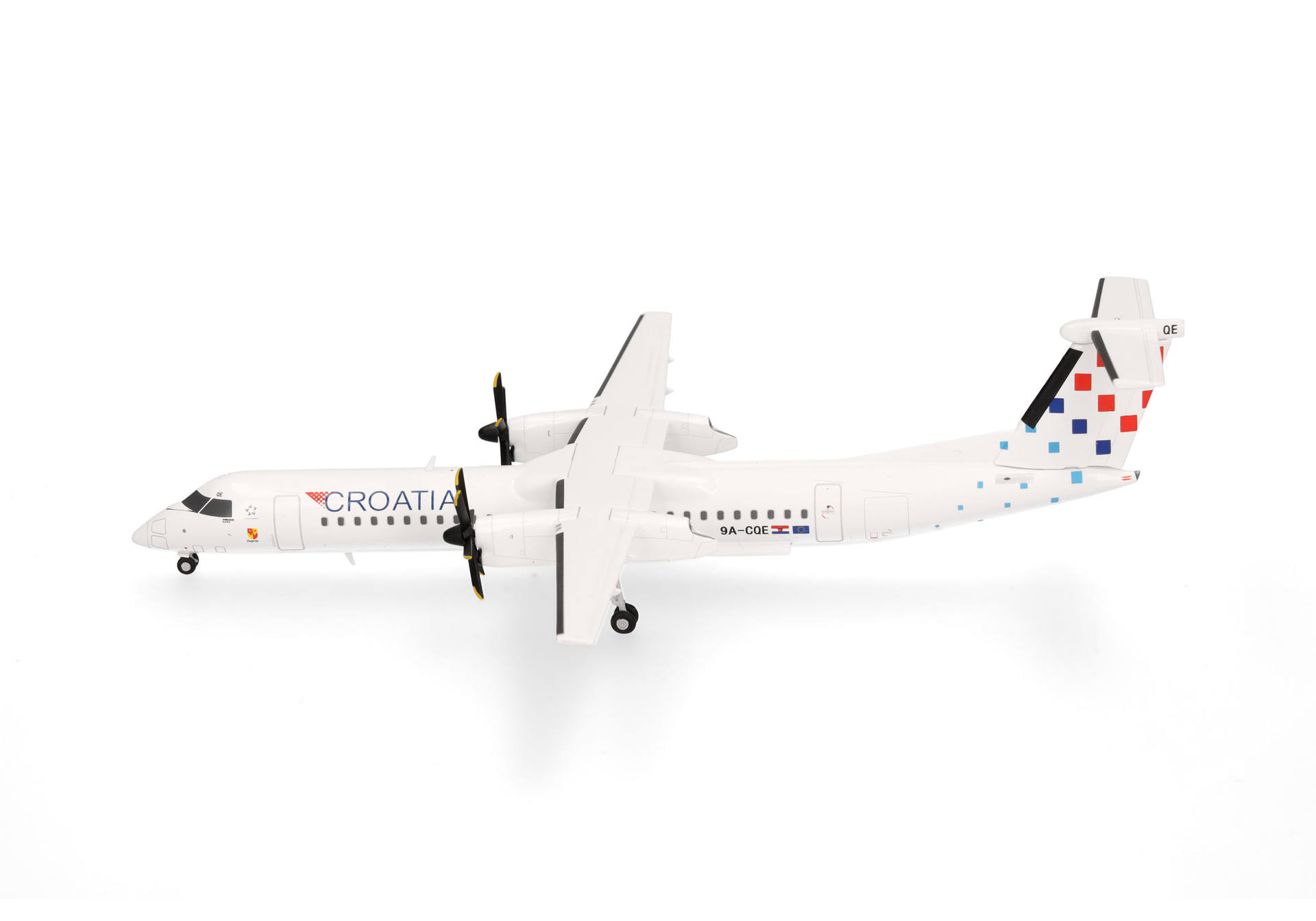 Croatia Airlines Bombardier Q400 - “Zagorje” - 9A-CQE