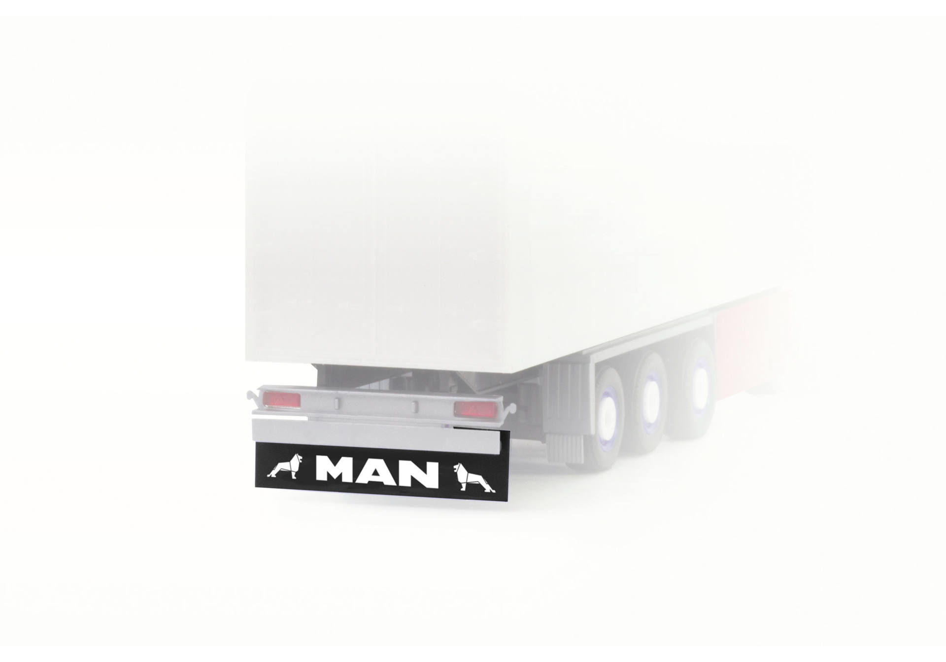 Accessory Rear splash flap for trailer and trucks "MAN" (8 pieces)