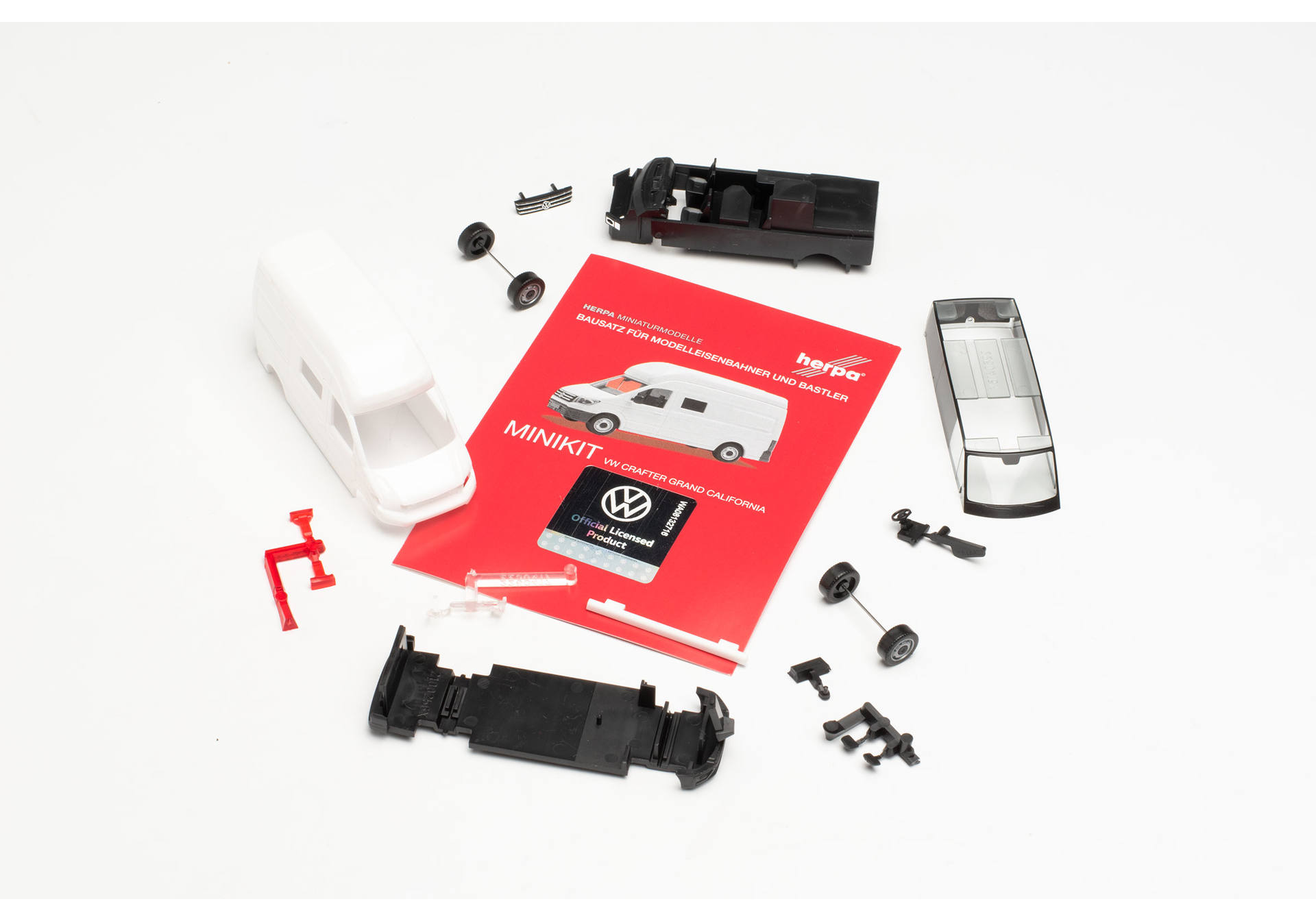 Herpa MiniKit: VW Crafter Grand California, white