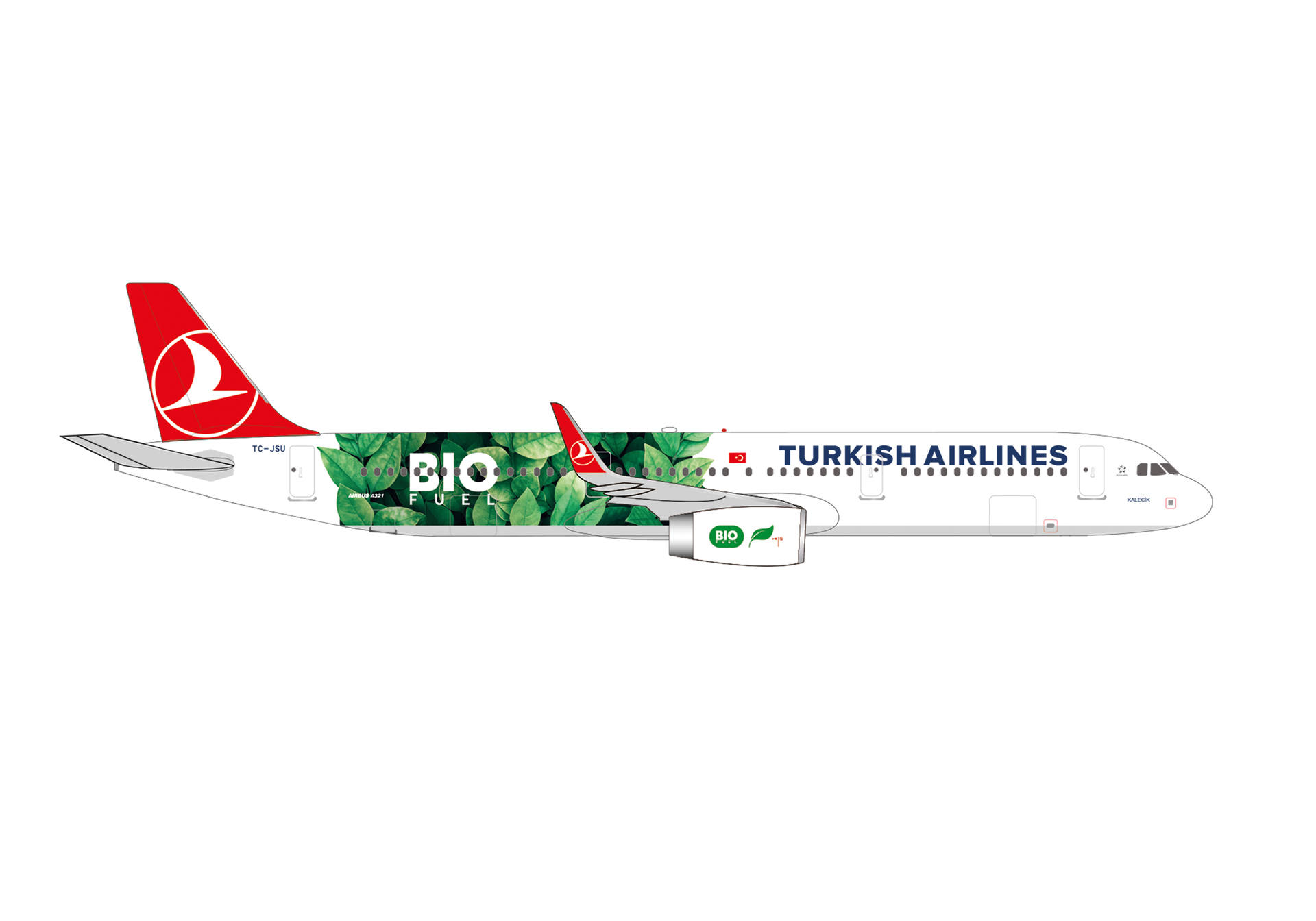 Turkish Airlines Airbus A321 “Bio Fuel” – TC-JSU “Kalecik”