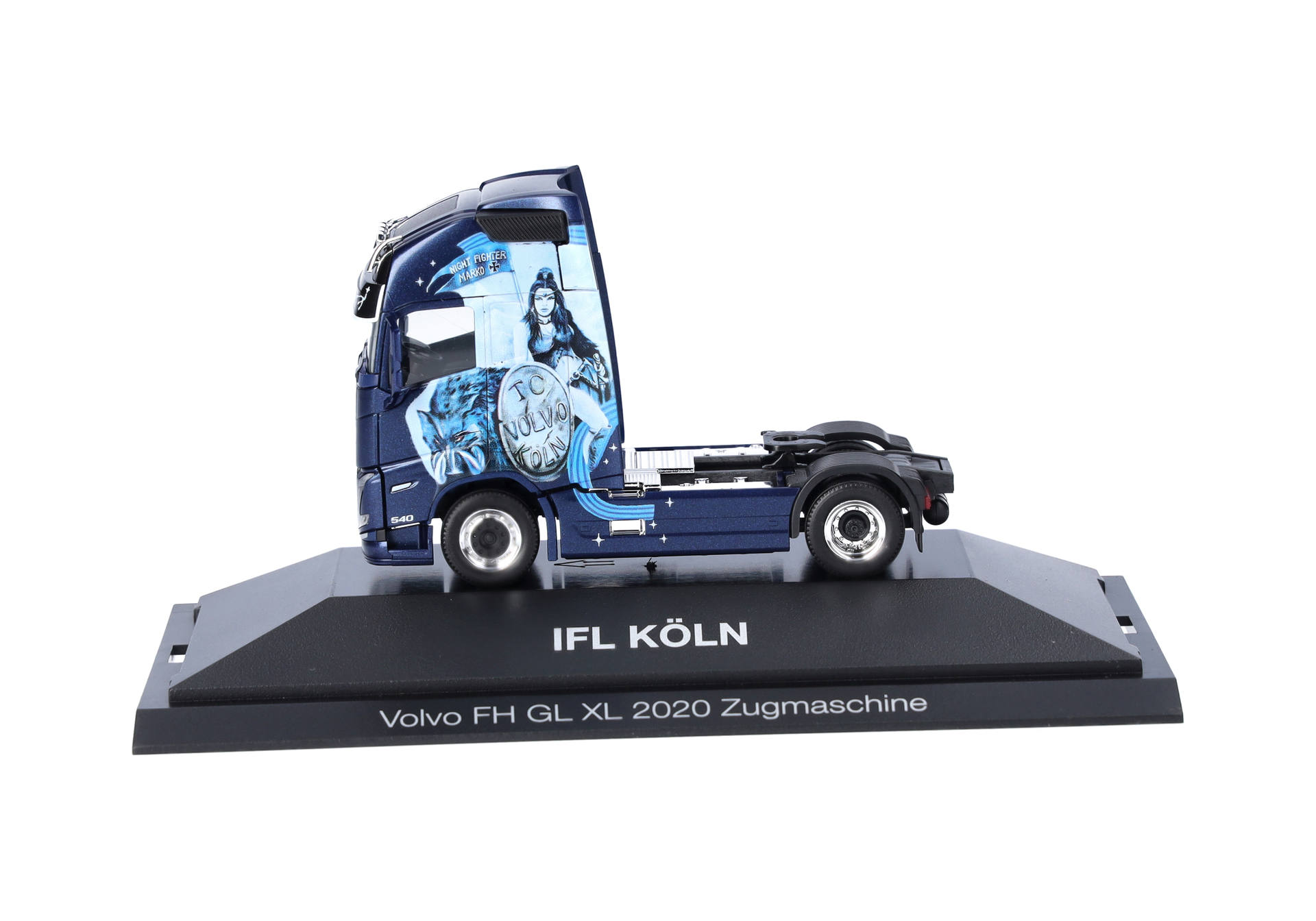 Volvo FH GL XL 2020 rigid tractor "IFL Köln/Nightfighter" (North Rhine-Westphalia/Cologne)