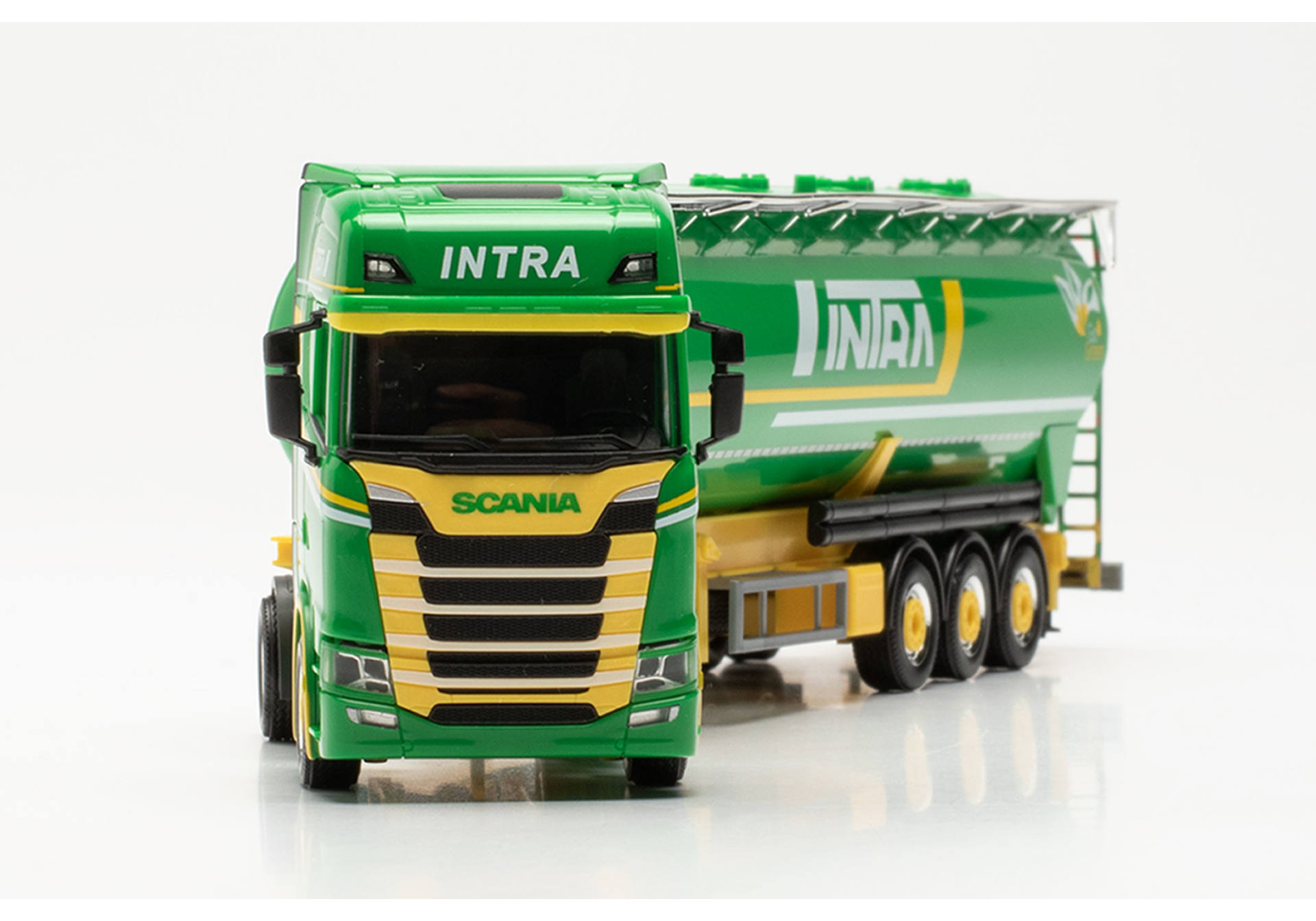 Scania CS 20 HD bulk semitrailer „Intra“ (Poland/Iłowa)