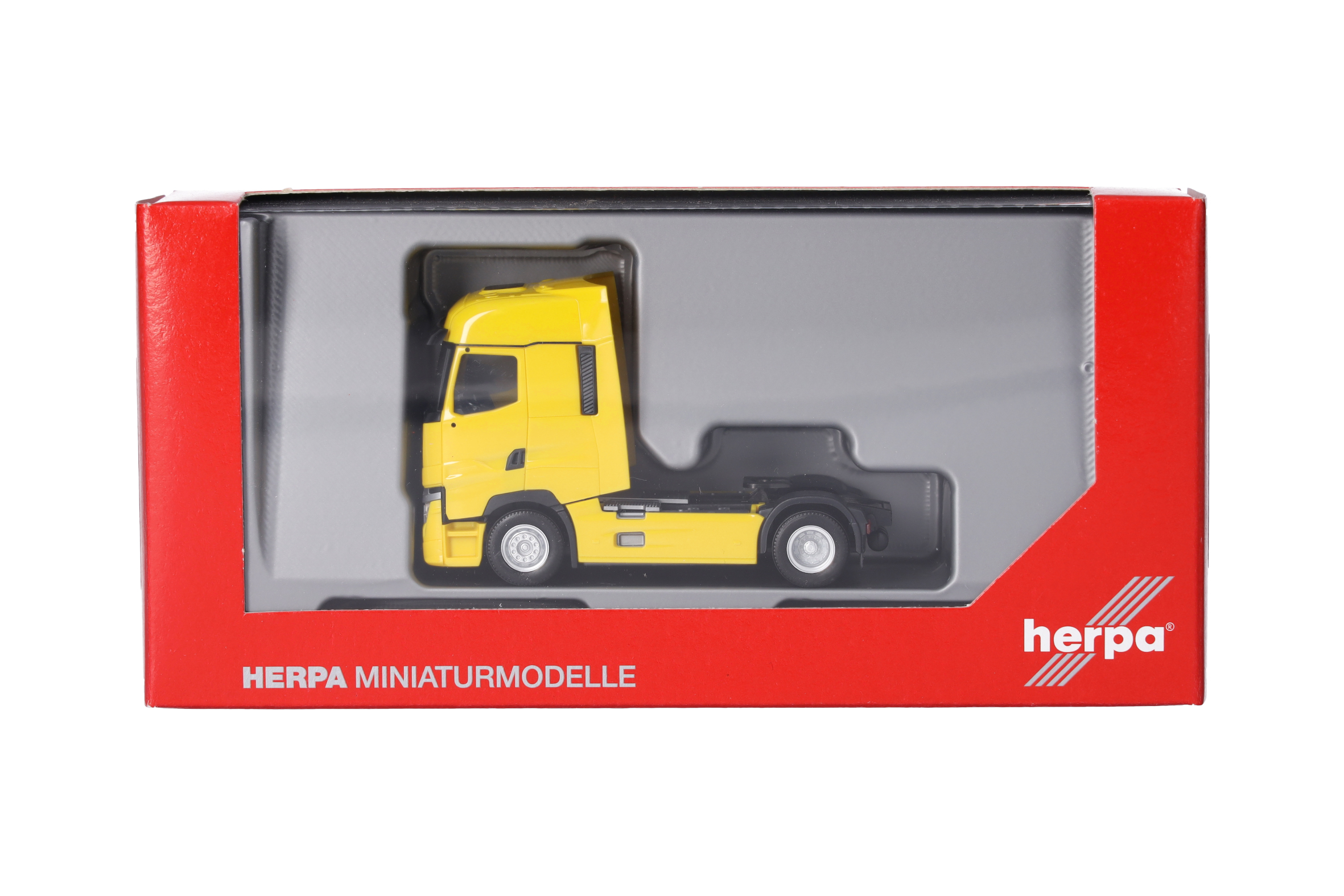 Renault T facelift rigid tractor, yellow